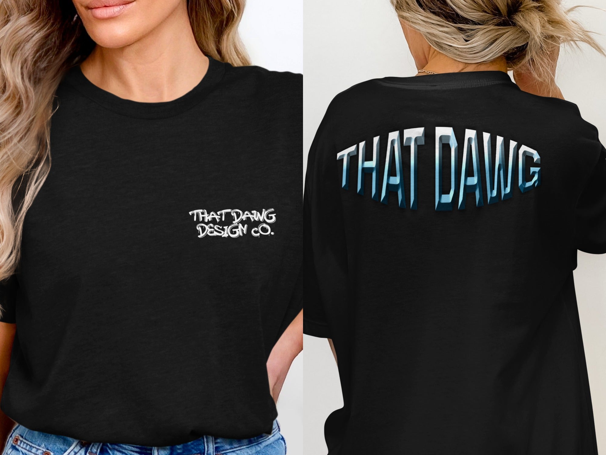 That Dawg Design Co Black Graphic Tee product type