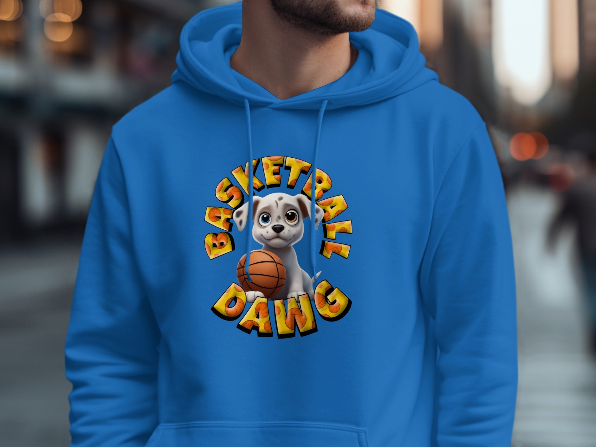 Basketball Dawg Hoodie Fun Sportswear Appeal