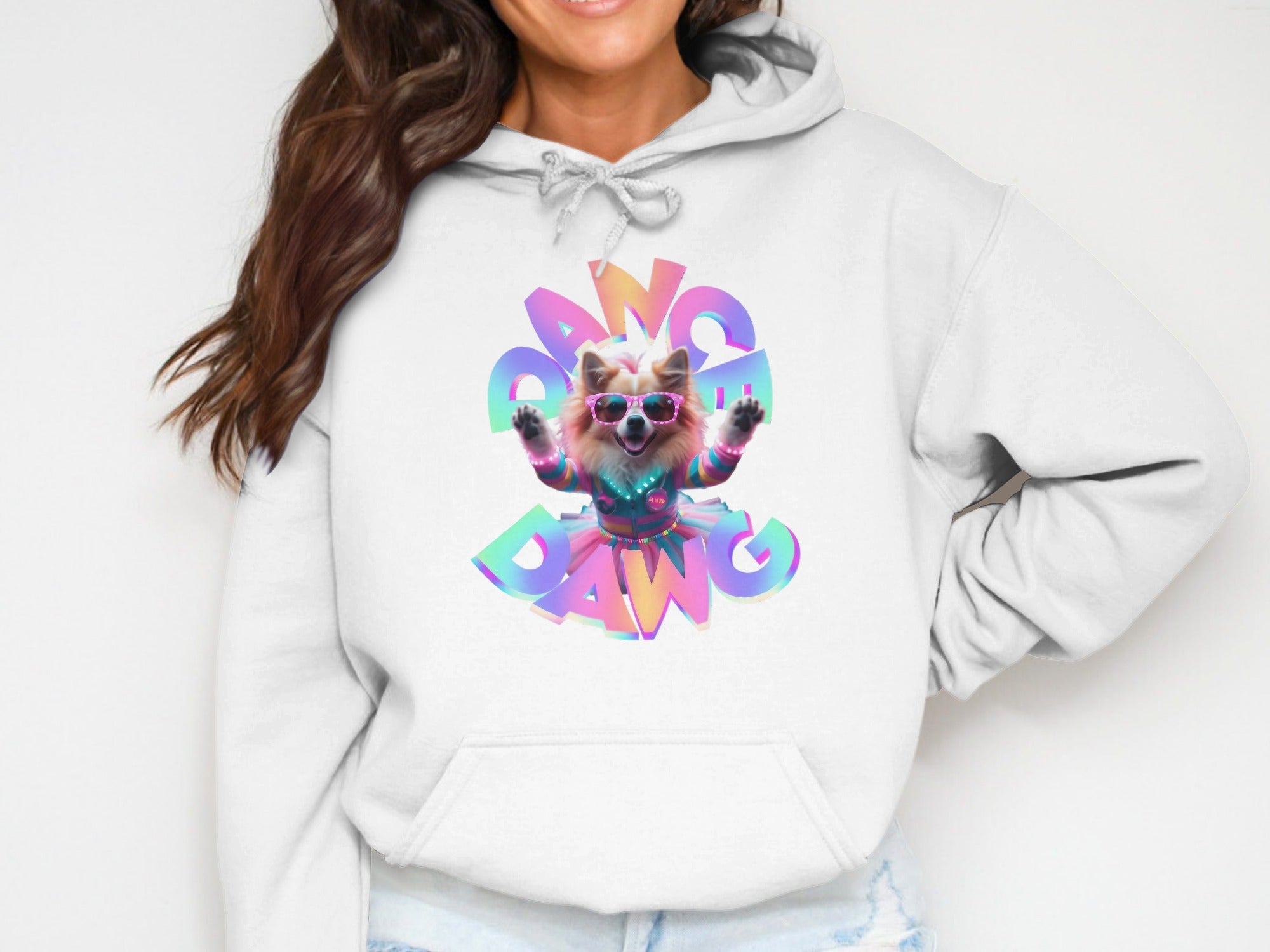 Dance Dawg Graphic Hoodie Clothing Product
