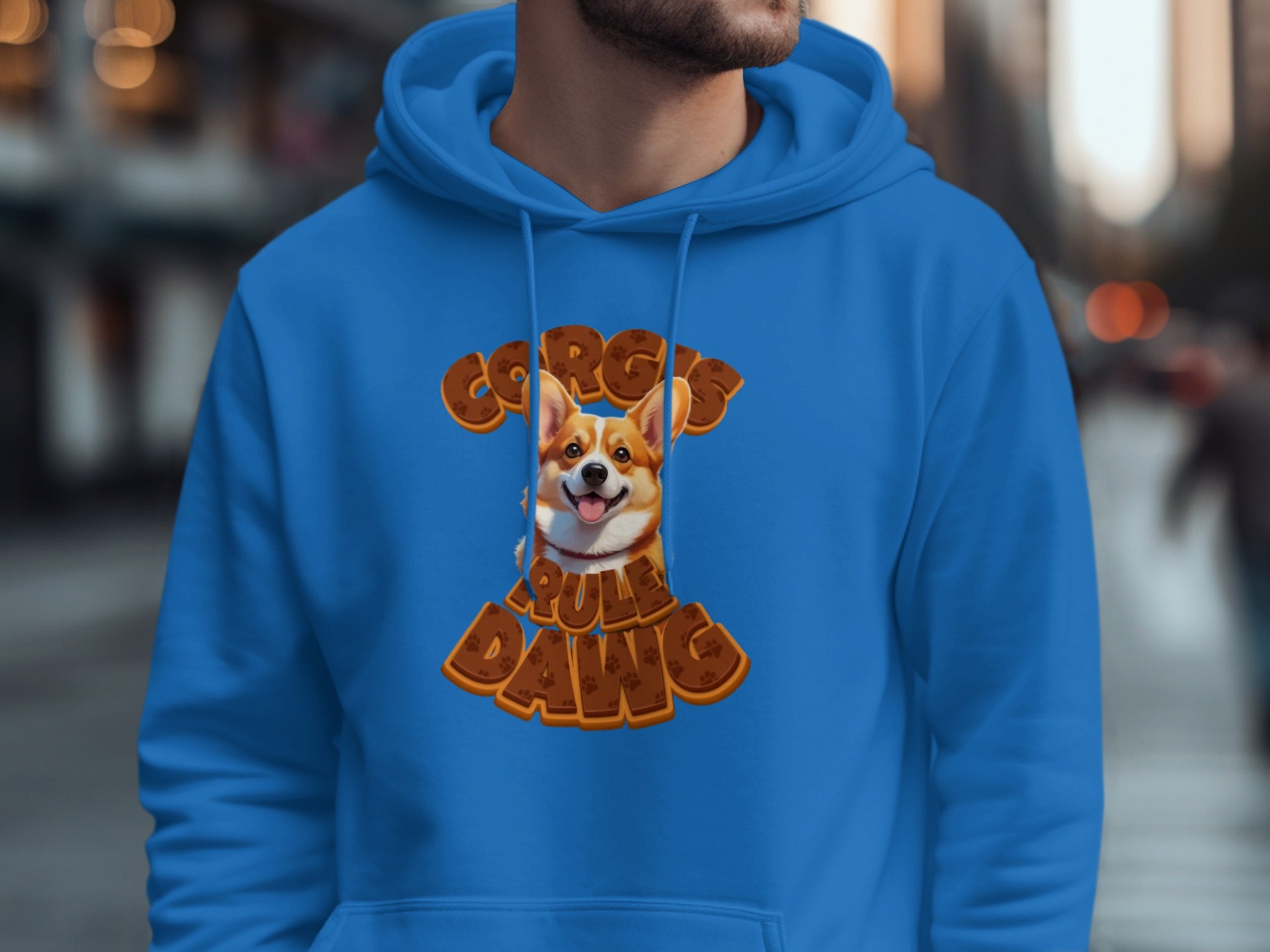 Corgis Rule Dawg Hoodie