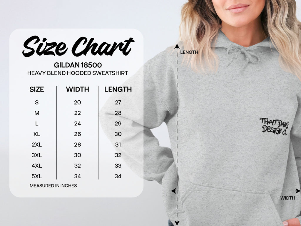 Comfortable Gildan 18500 Heavy Blend Hooded Sweatshirt