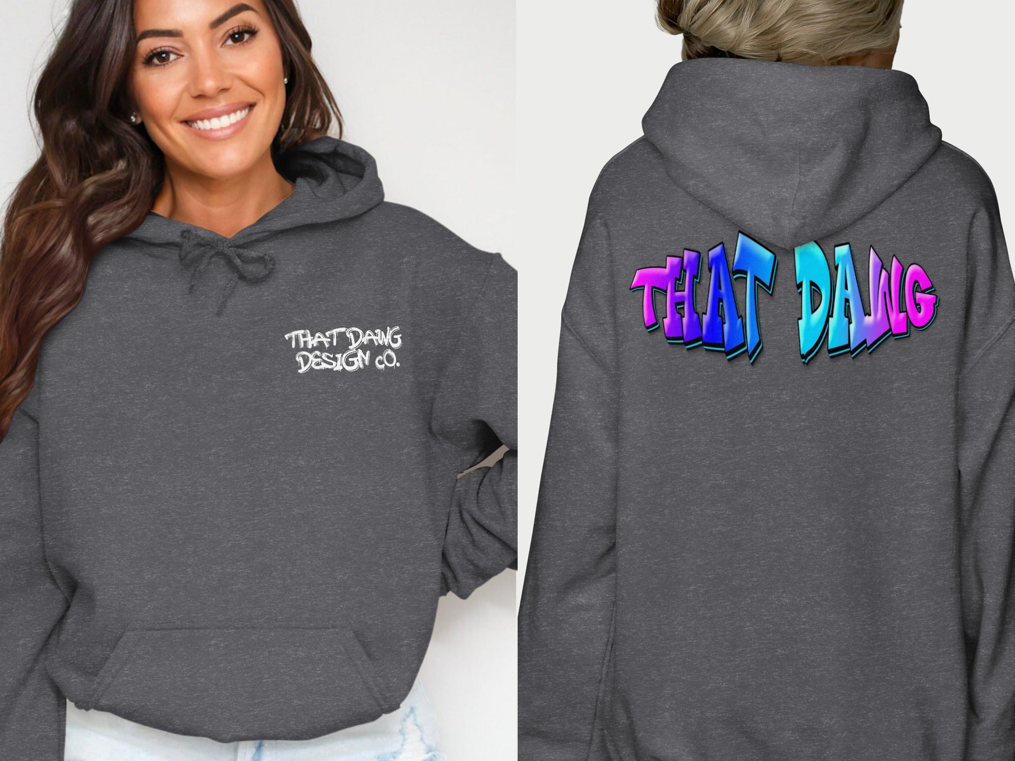 That Dang Design Co Graphic Hoodie Sweatshirt product
