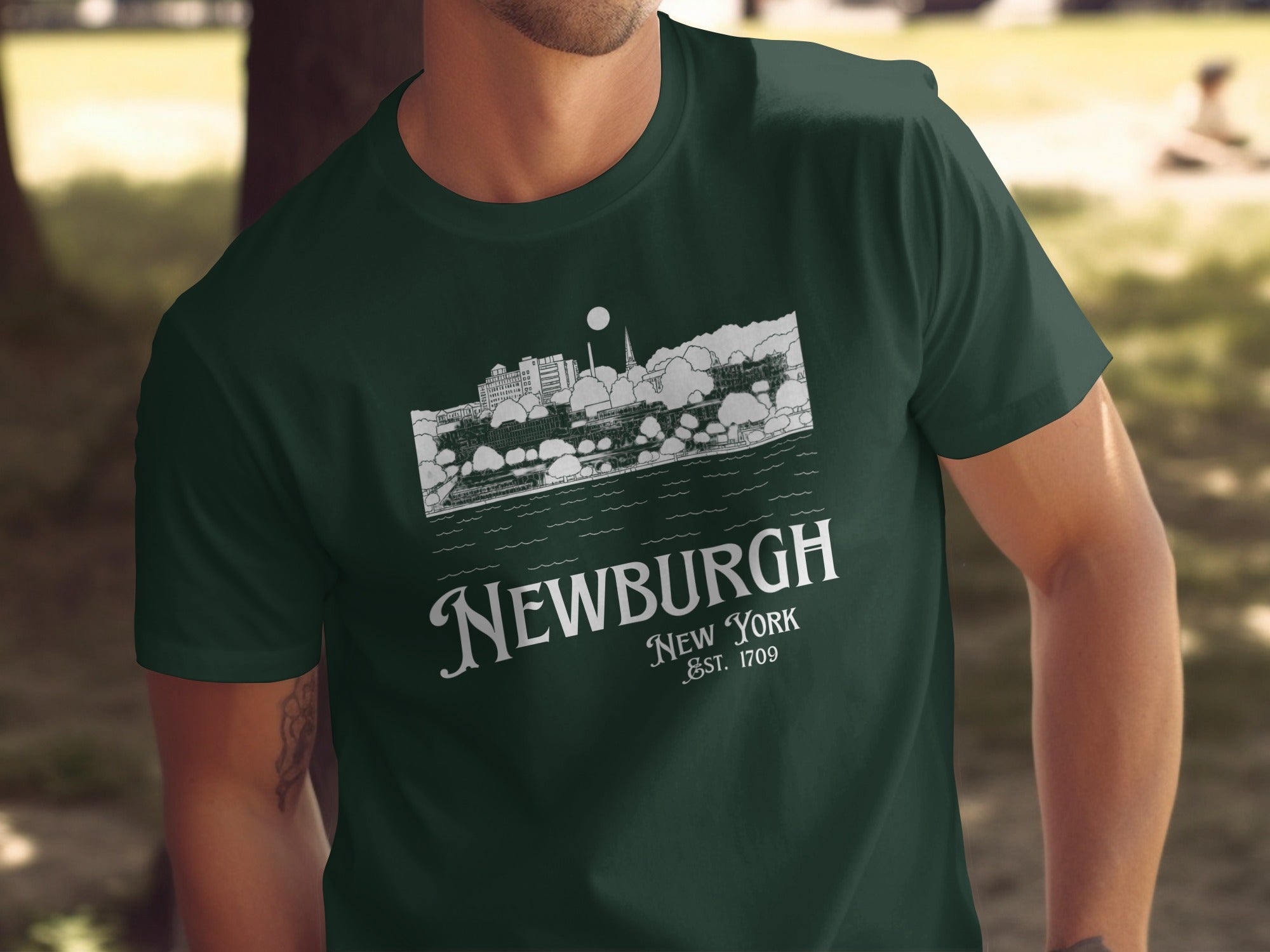 Newburgh New York EST 1709 Graphic Men's T-Shirt