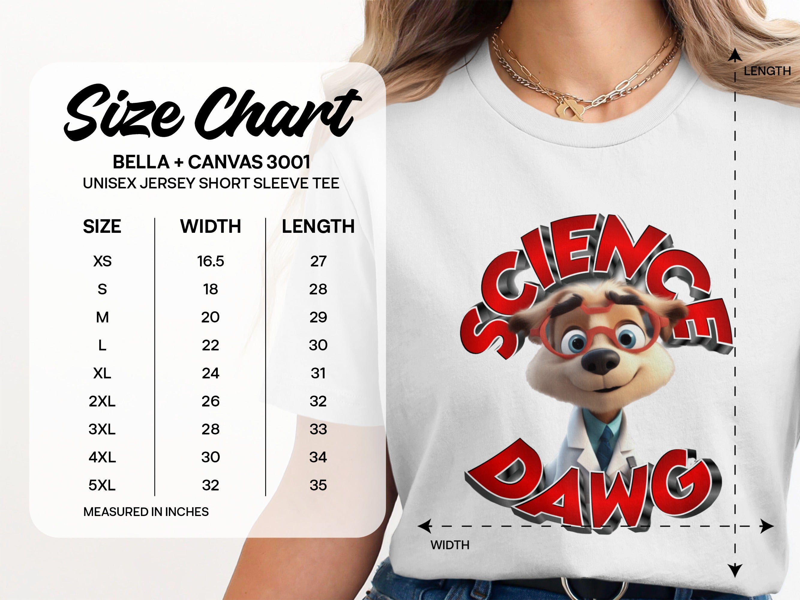 Science Dawg Unisex Jersey Short Sleeve Tee product
