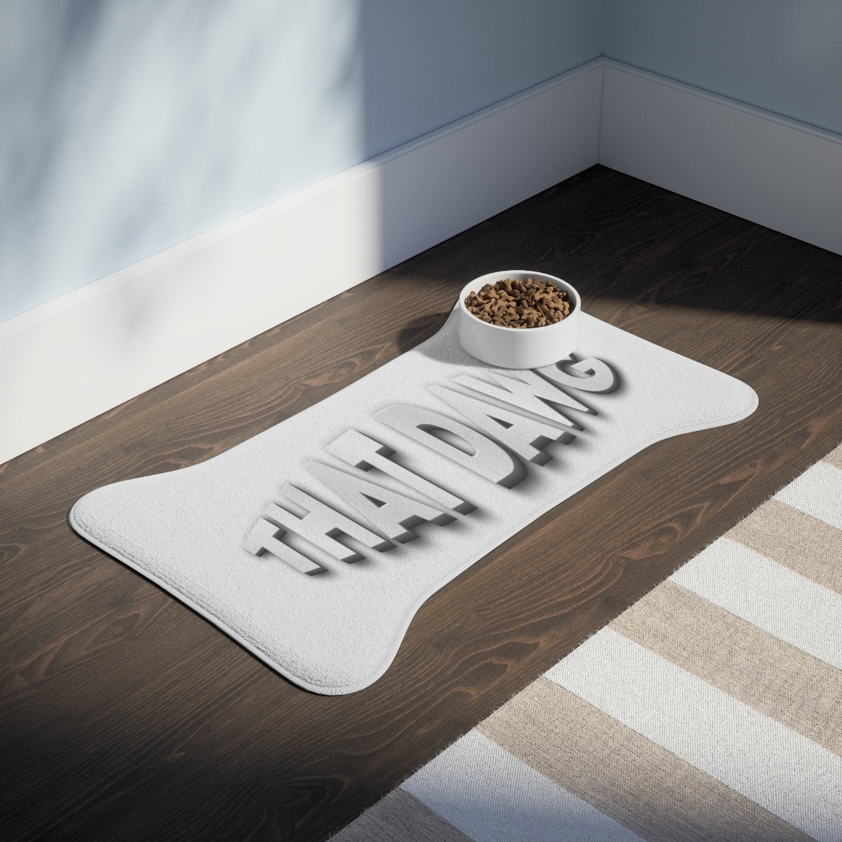 THAT DANG pet feeding mat for stylish pet owners