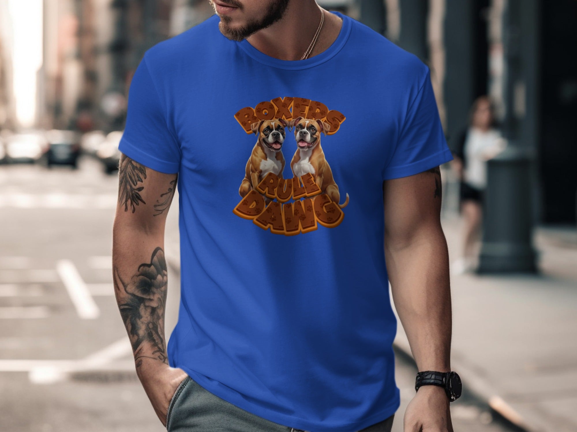 Boxers Your Dawg Fun Graphic Tee Shirt Product