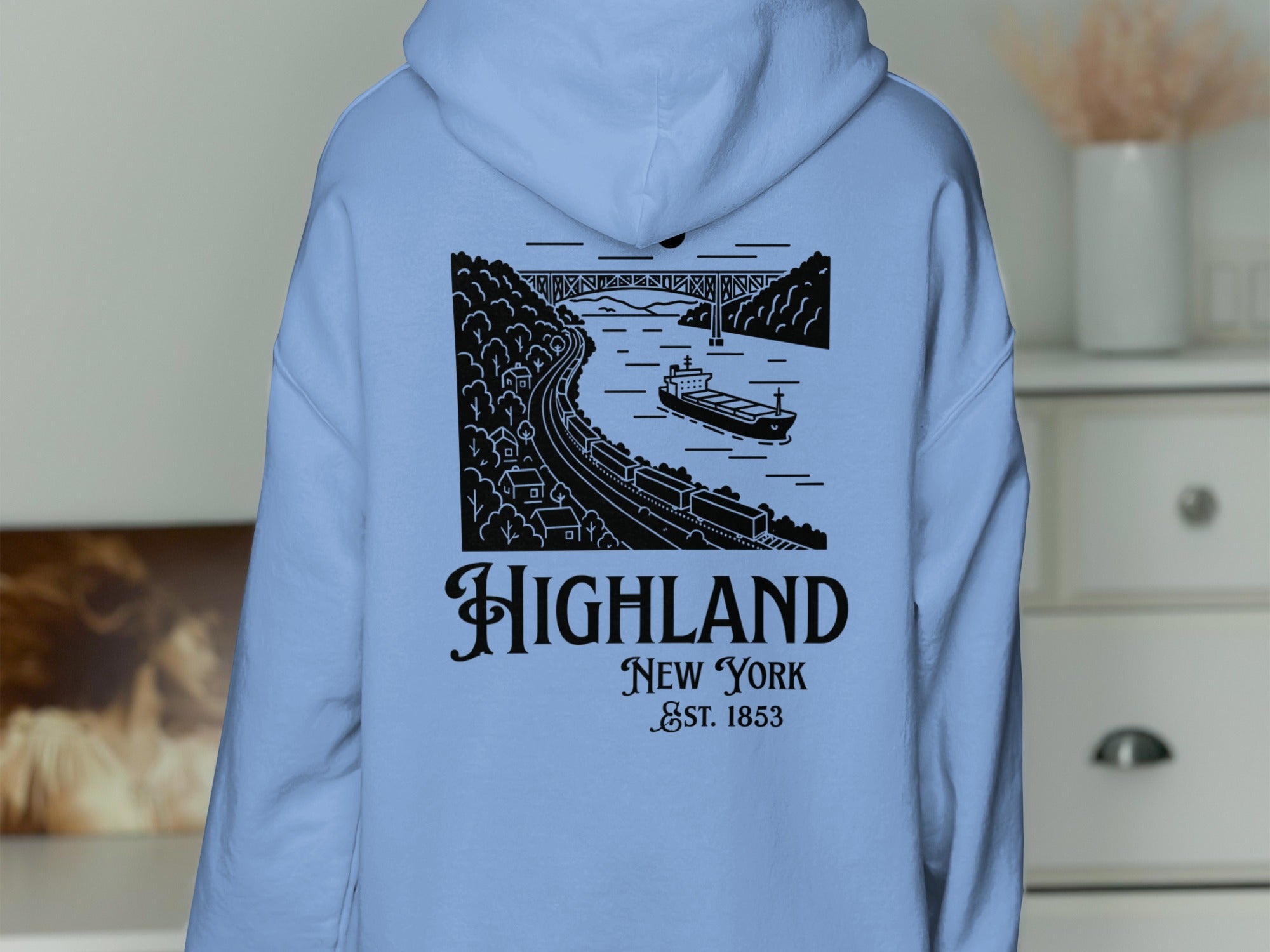 Highland New York Est 1853 Graphic Hoodie