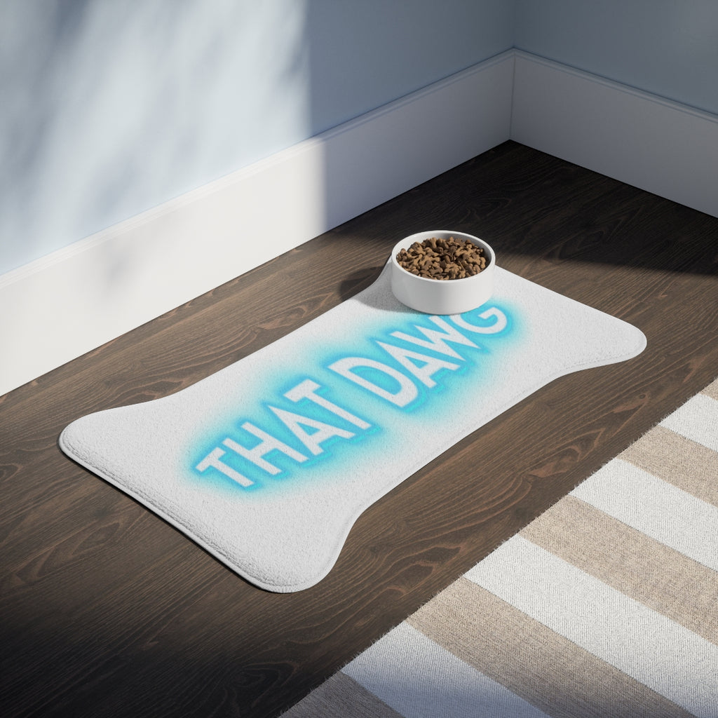 THAT DAWG Pet Feeding Mat with Bowl for Dogs and Cats