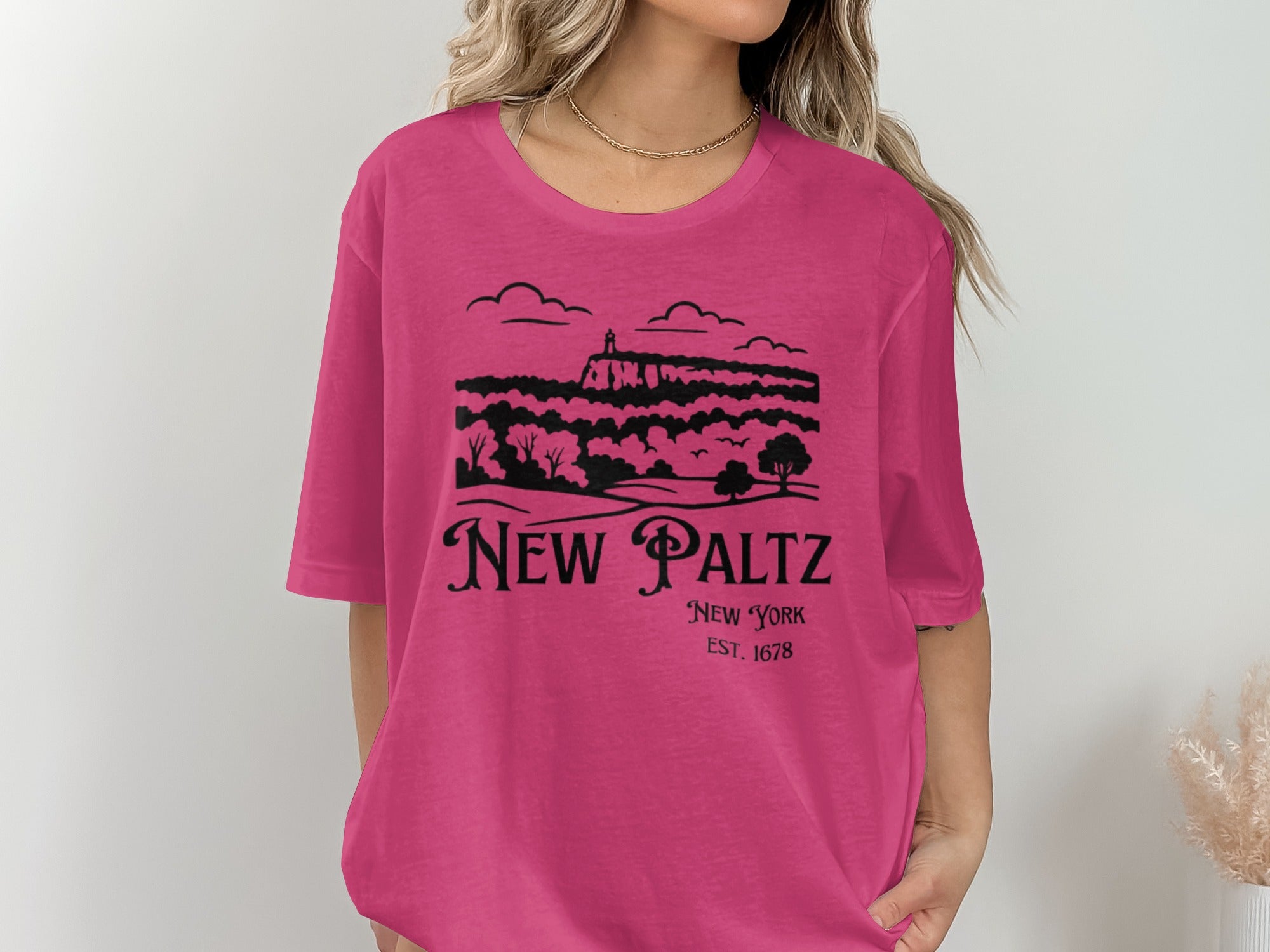 New Paltz New York Est 1678 Graphic Tee