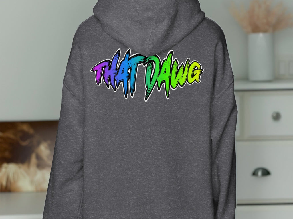 THAT DAWG Graphic Hoodie with Bold Lettering product