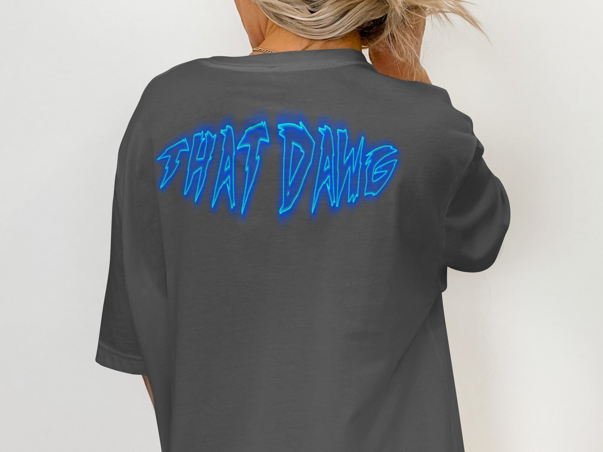 THAT DAWG Graphic Oversized Shirt product