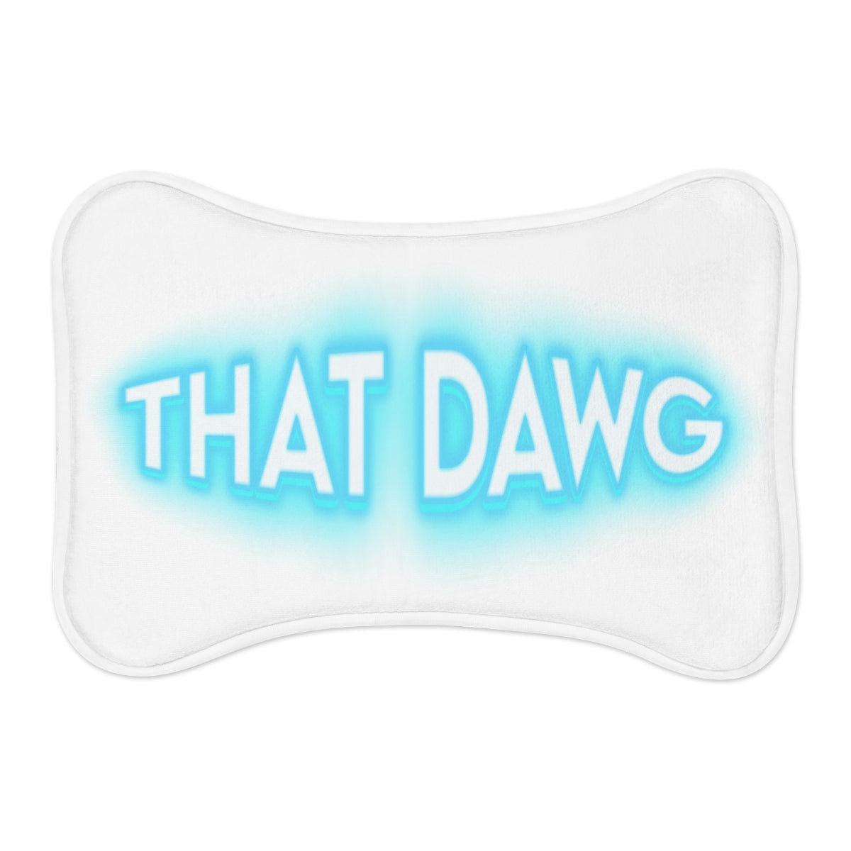 THAT DAWG Adjustable Dog Bone Shaped Pillow
