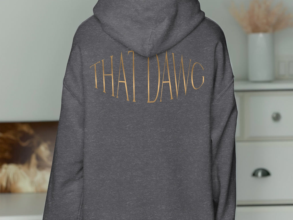 THAT DAWG Graphic Print Hooded Sweatshirt product