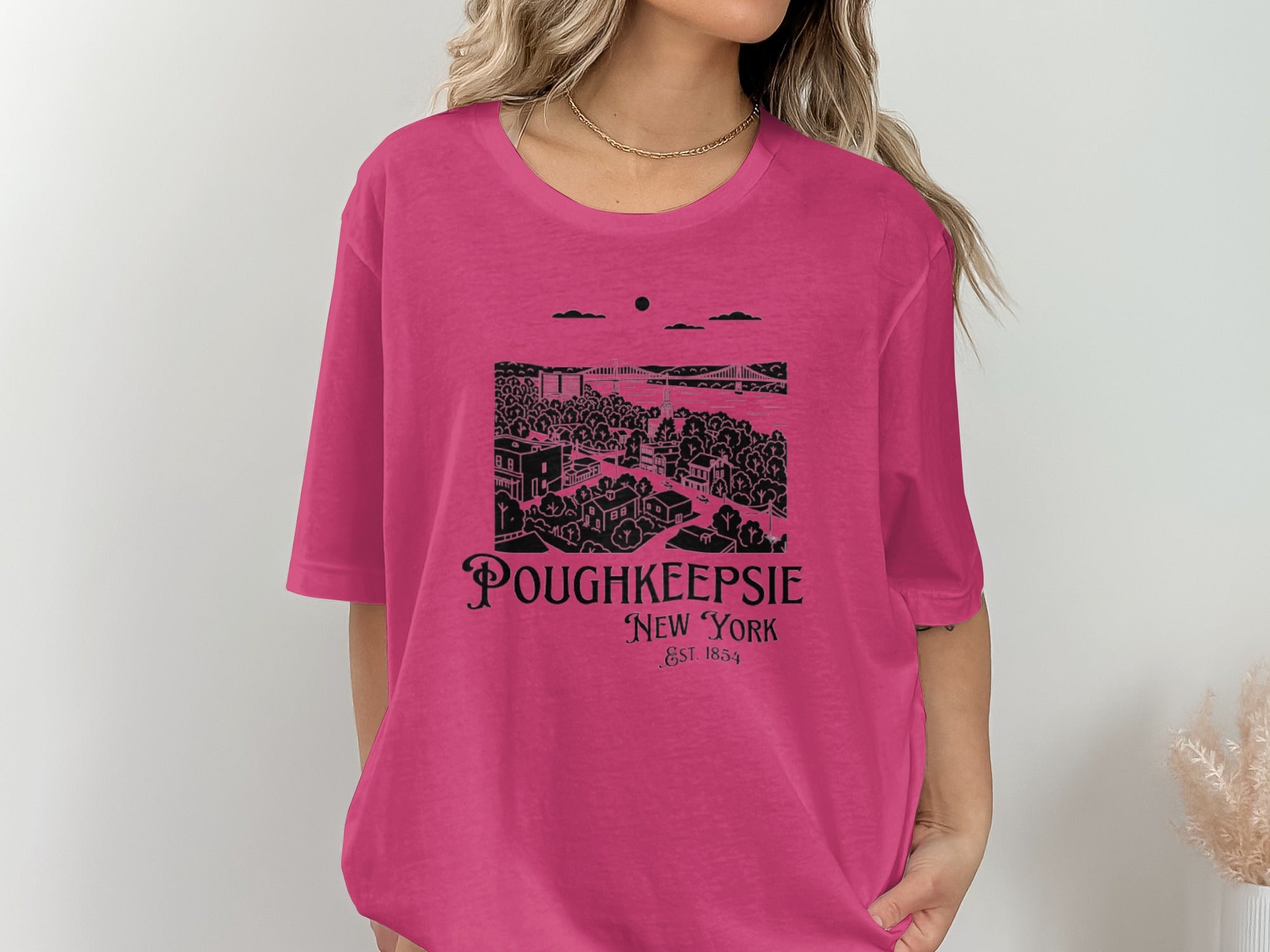 Poughkeepsie New York Est 1854 Graphic Tee Product