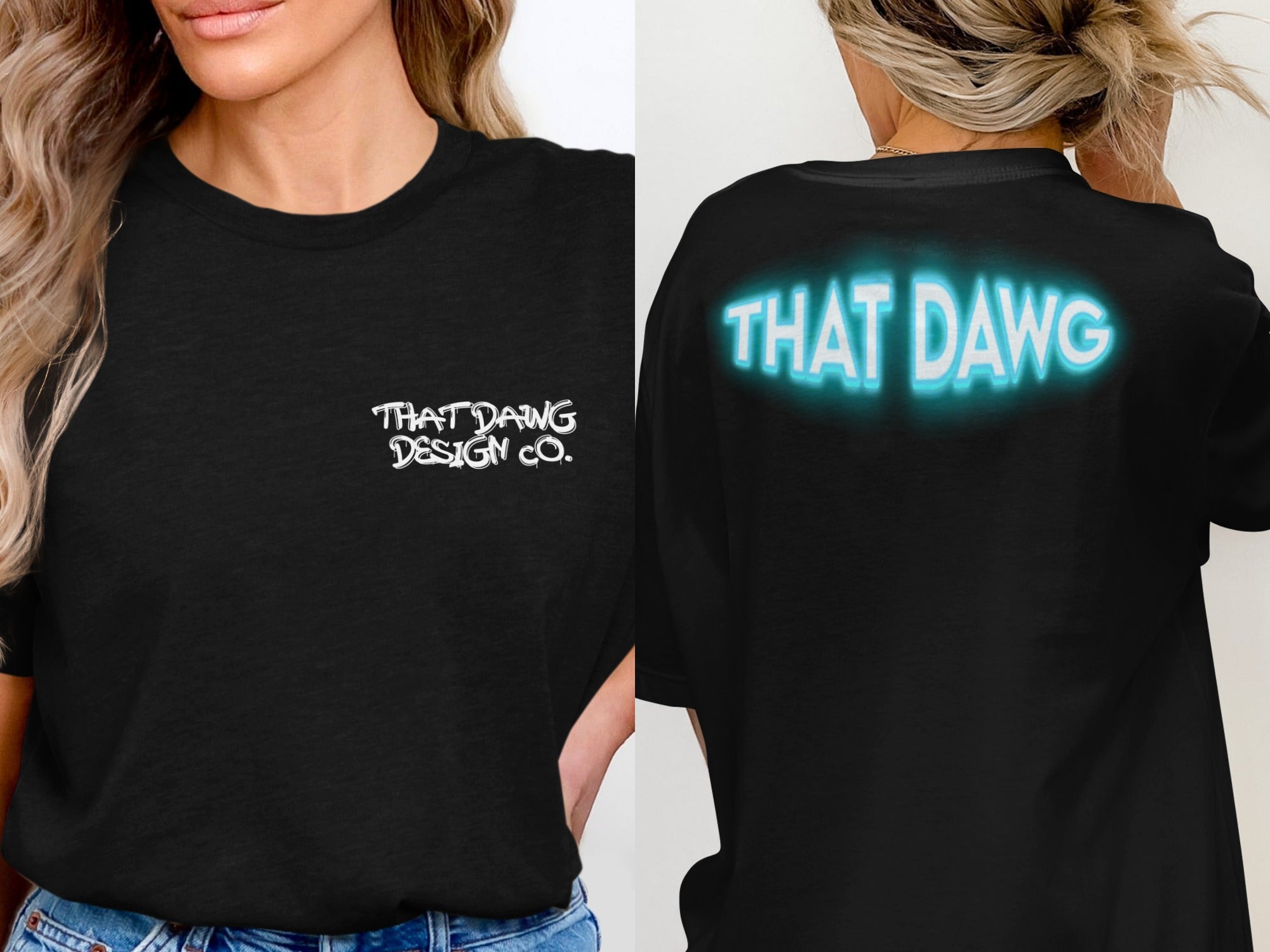THAT DAWG Design Co Black Short Sleeve Shirt product type