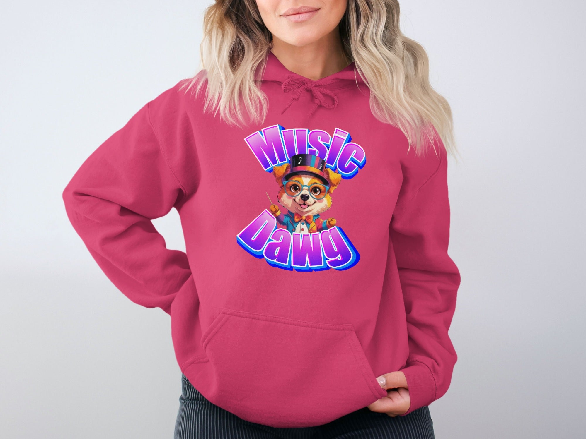 Music Dawg Hoodie Featuring Cute Animated Character product