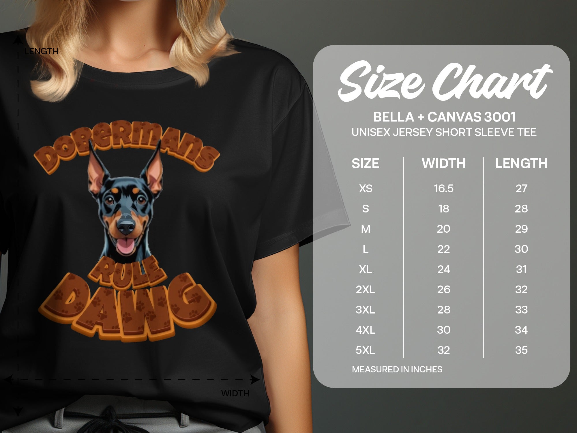 Dobermans Rule Darling Graphic Tee