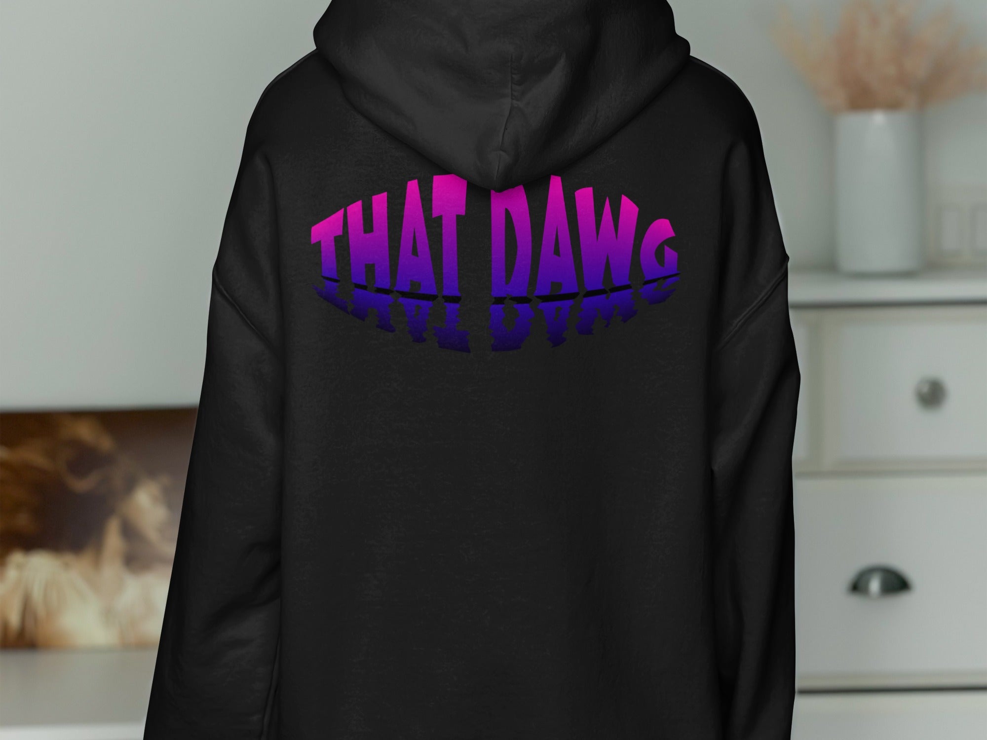 THAT DAWG Printed Hoodie Stylish Graphic Hoodie product type