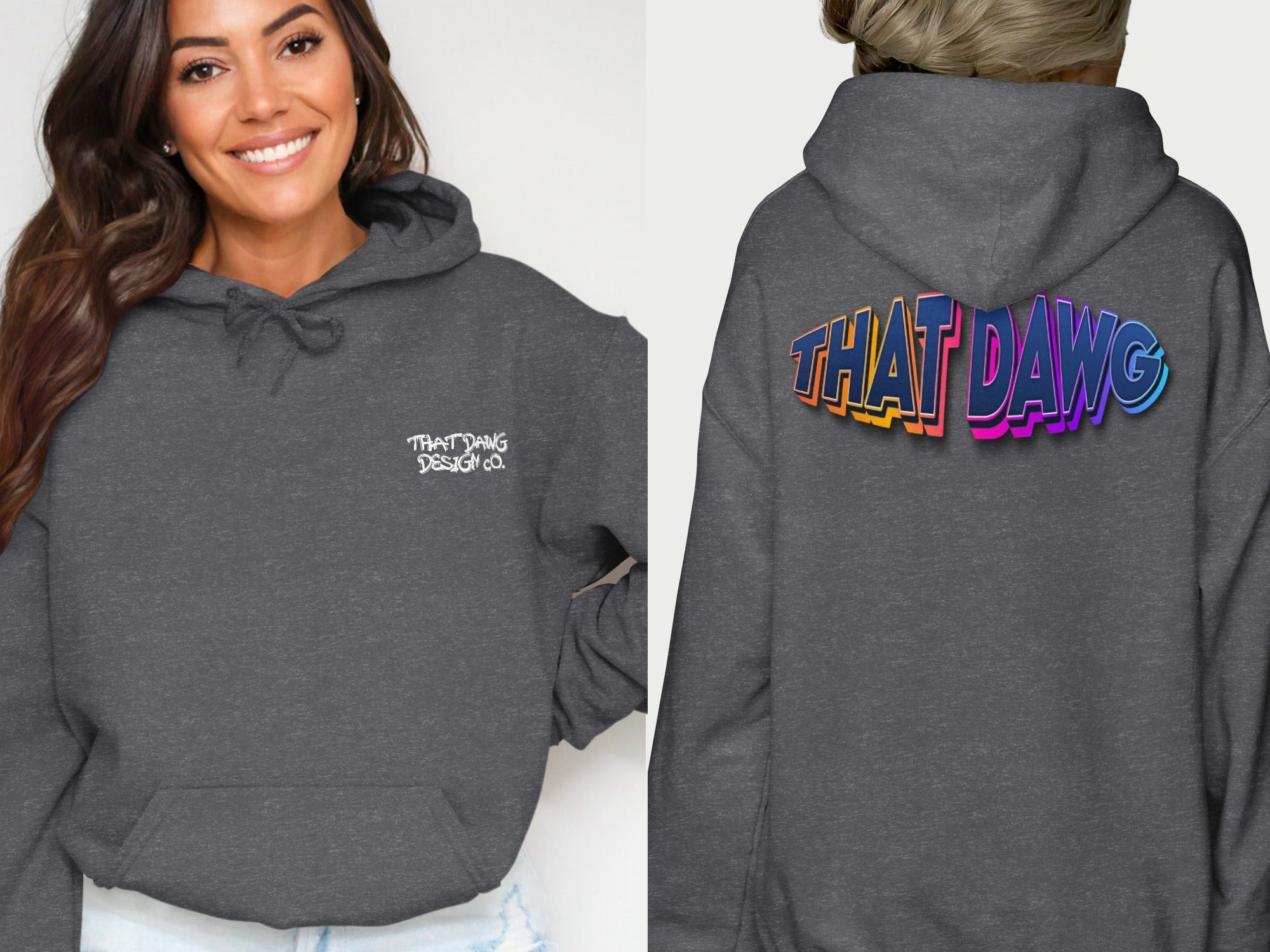 That Dawg Design Co Charcoal Hoodie product