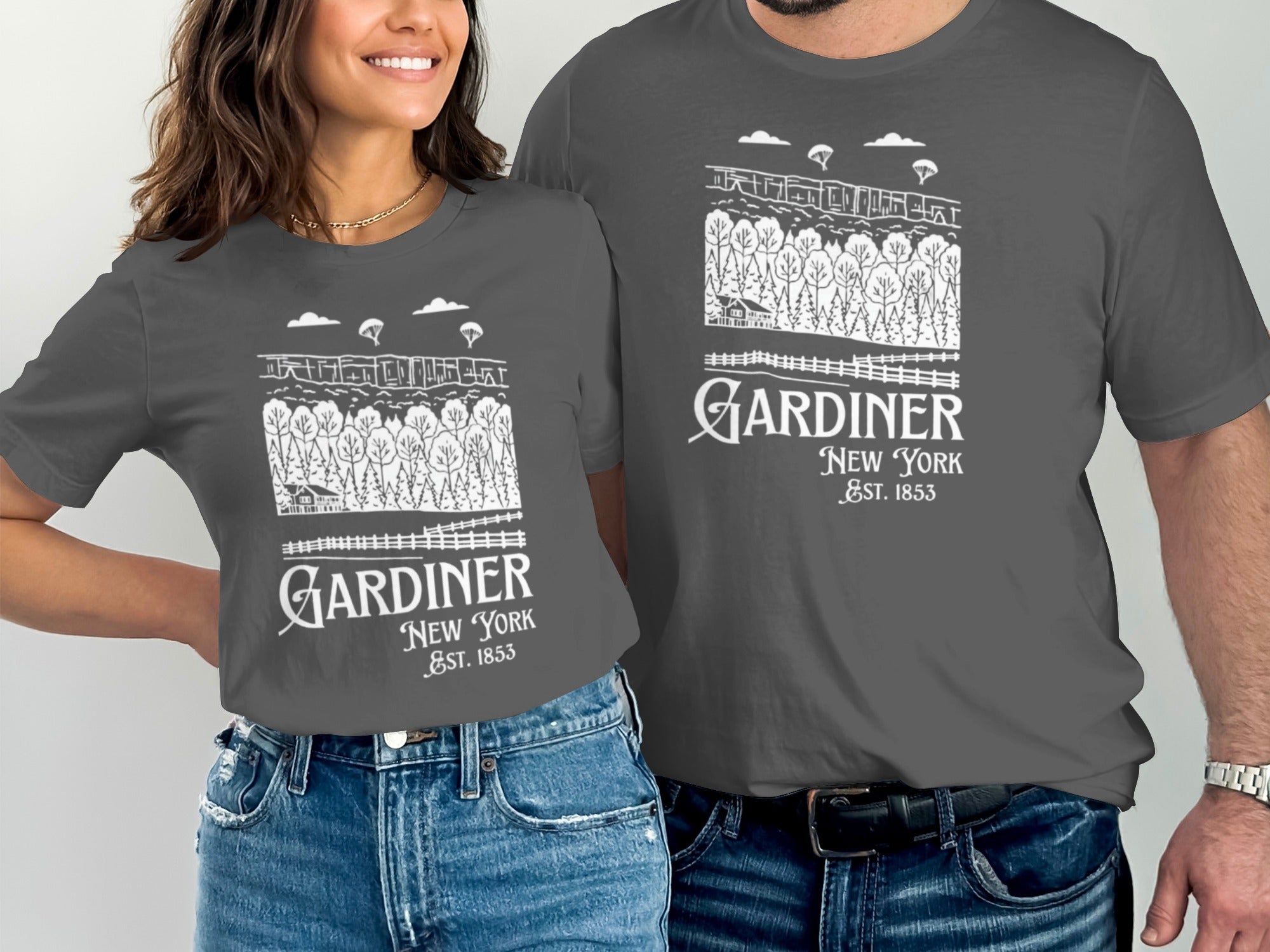 Gardiner New York Est. 1853 Scenic T-Shirt product