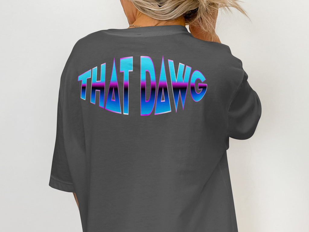 Stylish Graphic Tee with THAT DAWG Print product