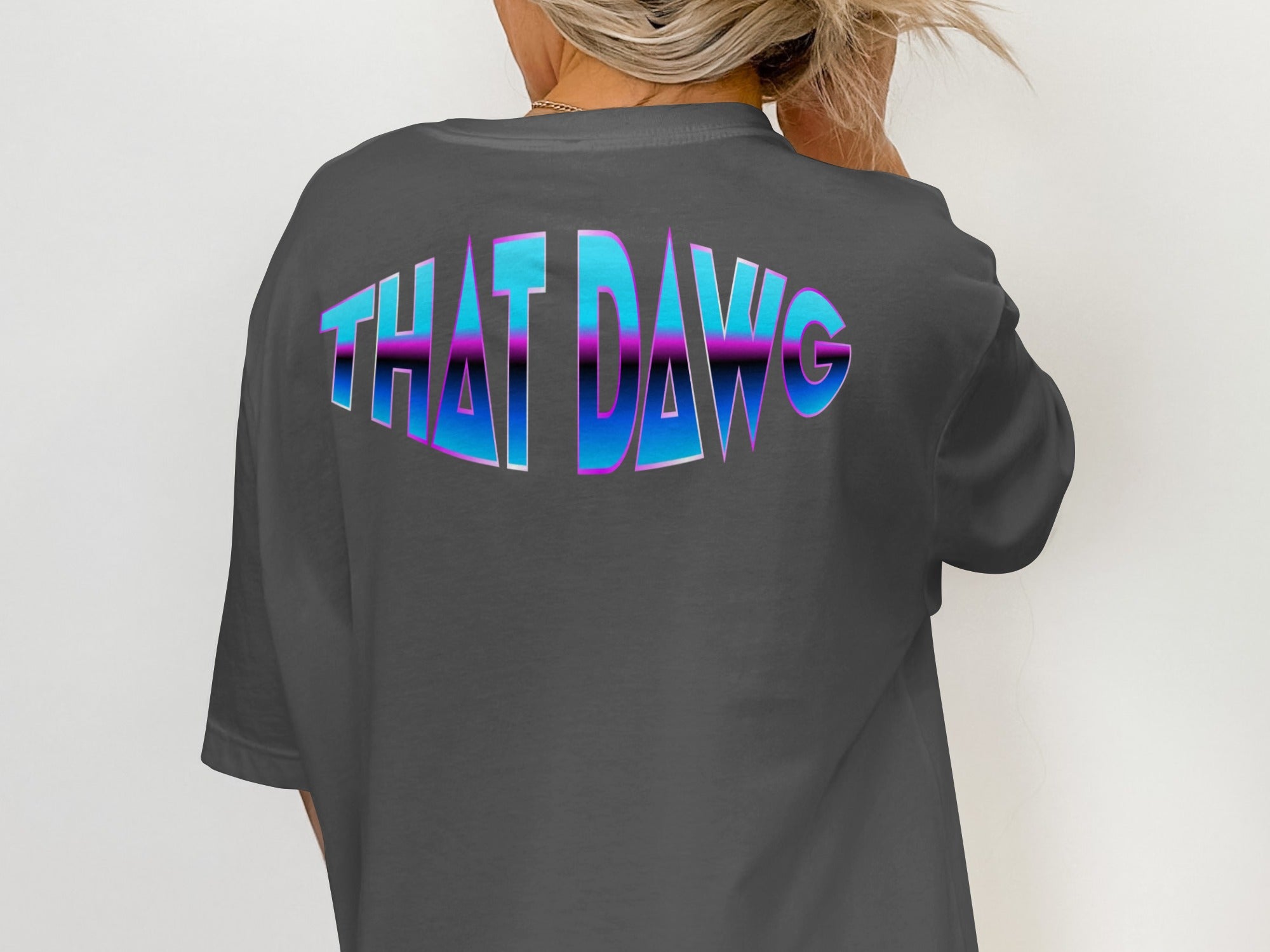 Stylish Graphic Tee with THAT DAWG Print product