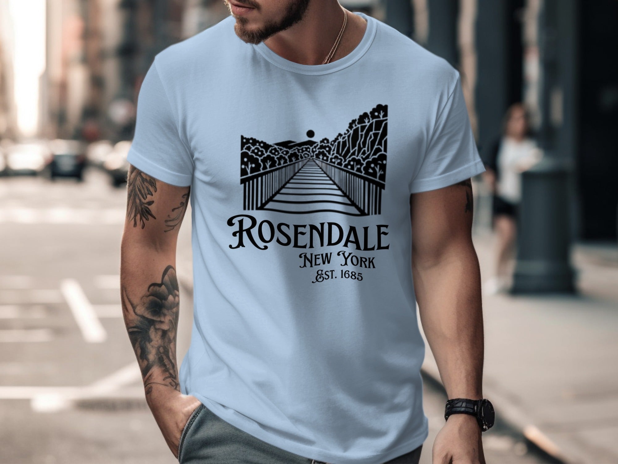 Rosendale New York Est 1685 Graphic T-Shirt