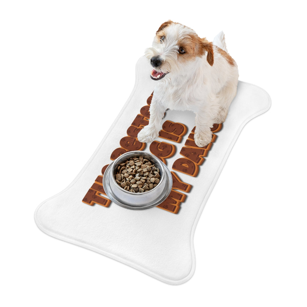 Treats Bones and My Dog Bone Shaped Pet Mat