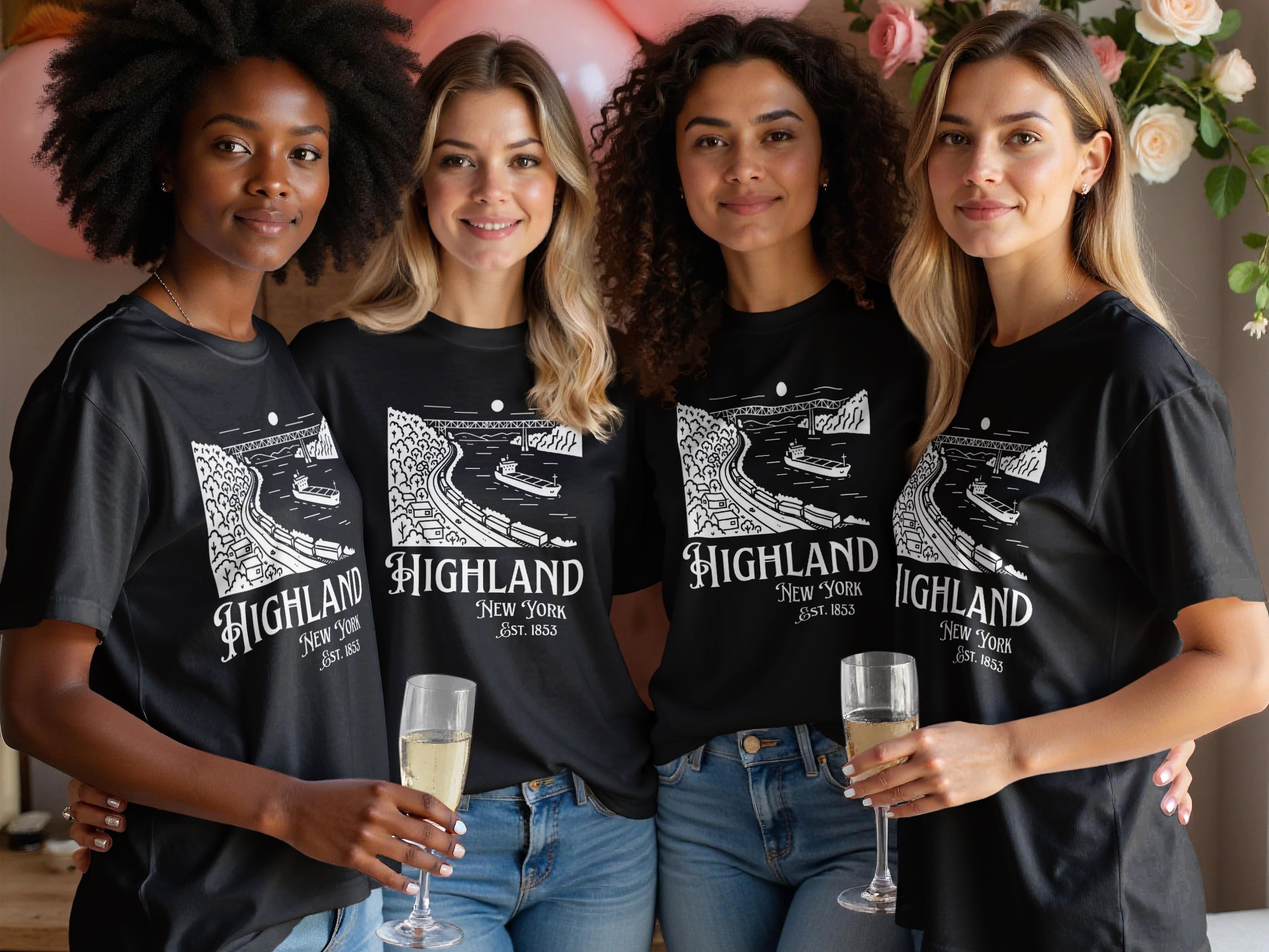 Highland New York 1851 Relaxed Fit Graphic Tee