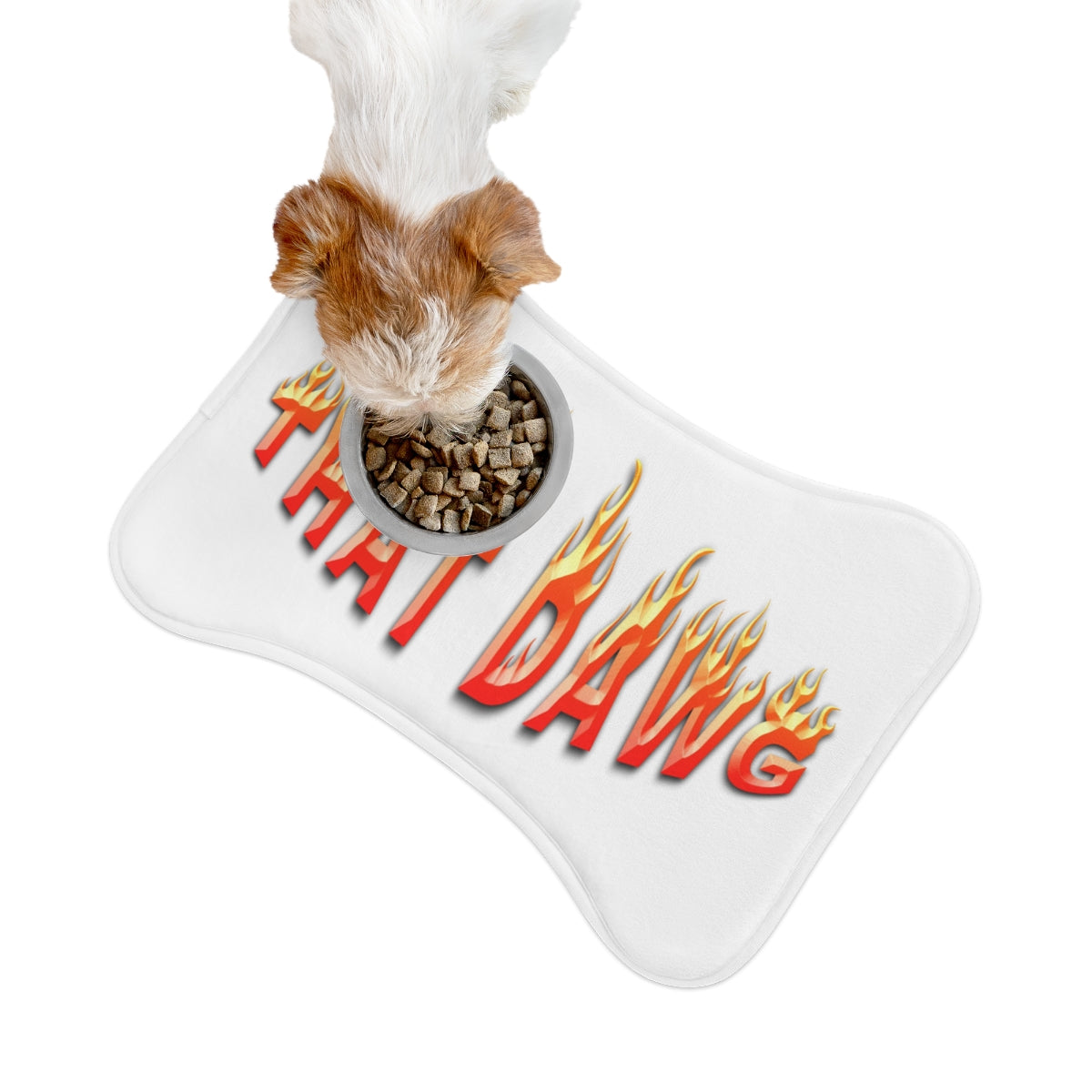 Flaming THAT DAWG Feeder Mat for Pets