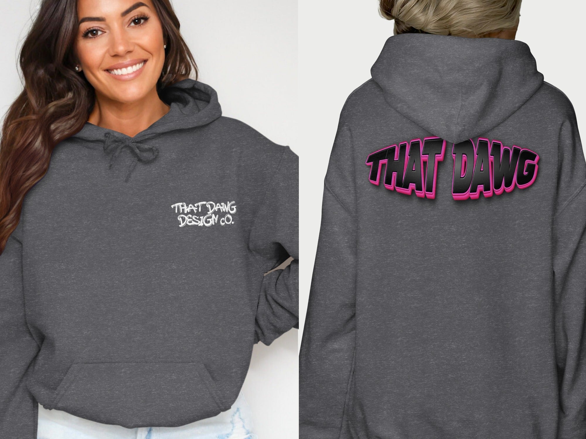 THAT DAWG DESIGN CO Hoodie with Graphic Print product