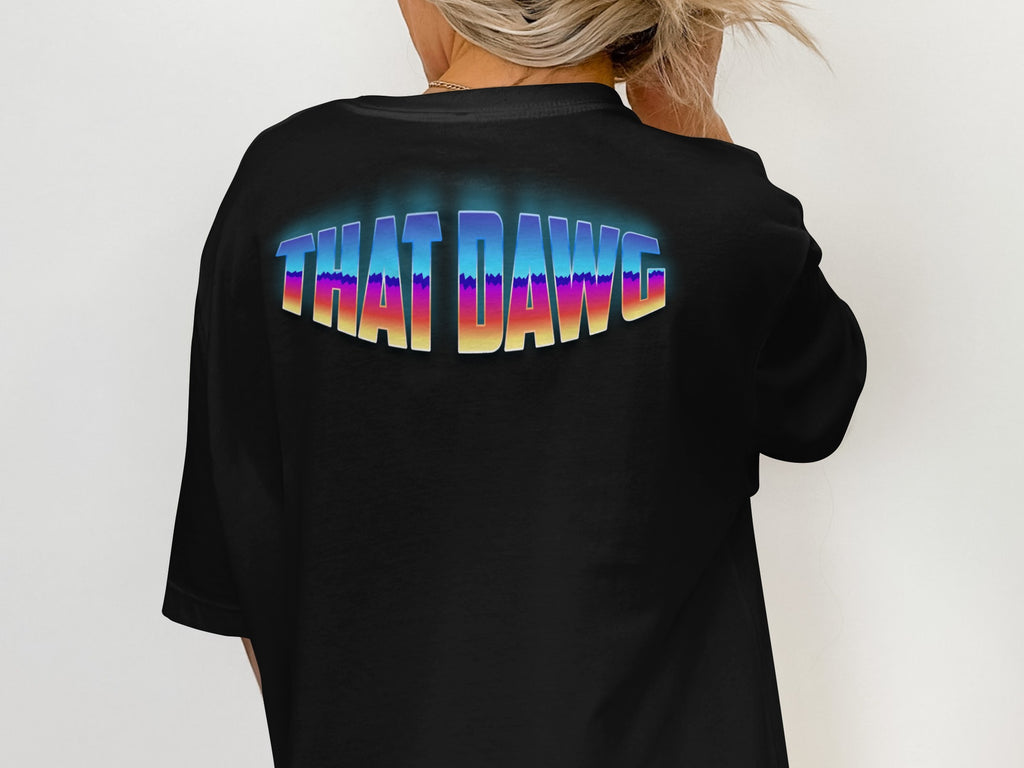 THAT DAWG Graphic Print Casual Wear T-shirt product type