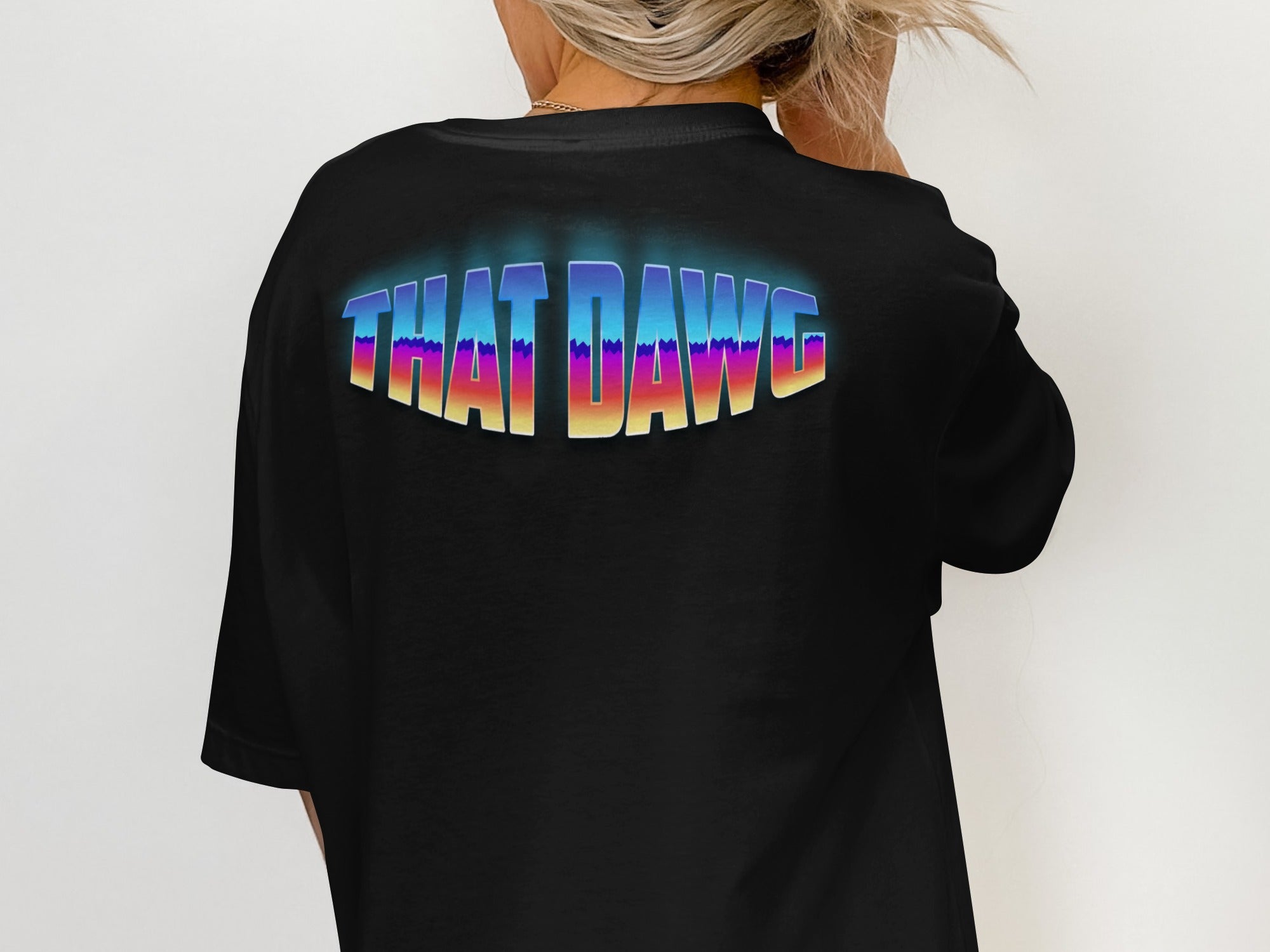 THAT DAWG Graphic Print Casual Wear T-shirt product type