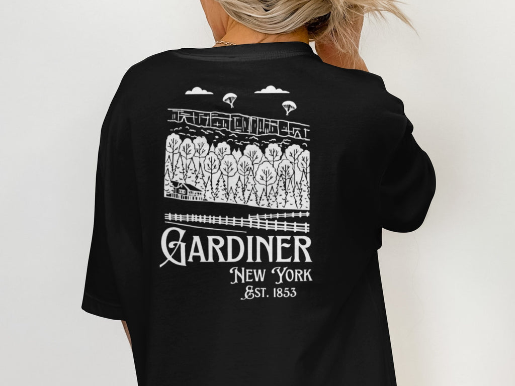 Gardiner New York Est 1853 Scenic Artwork T-shirt