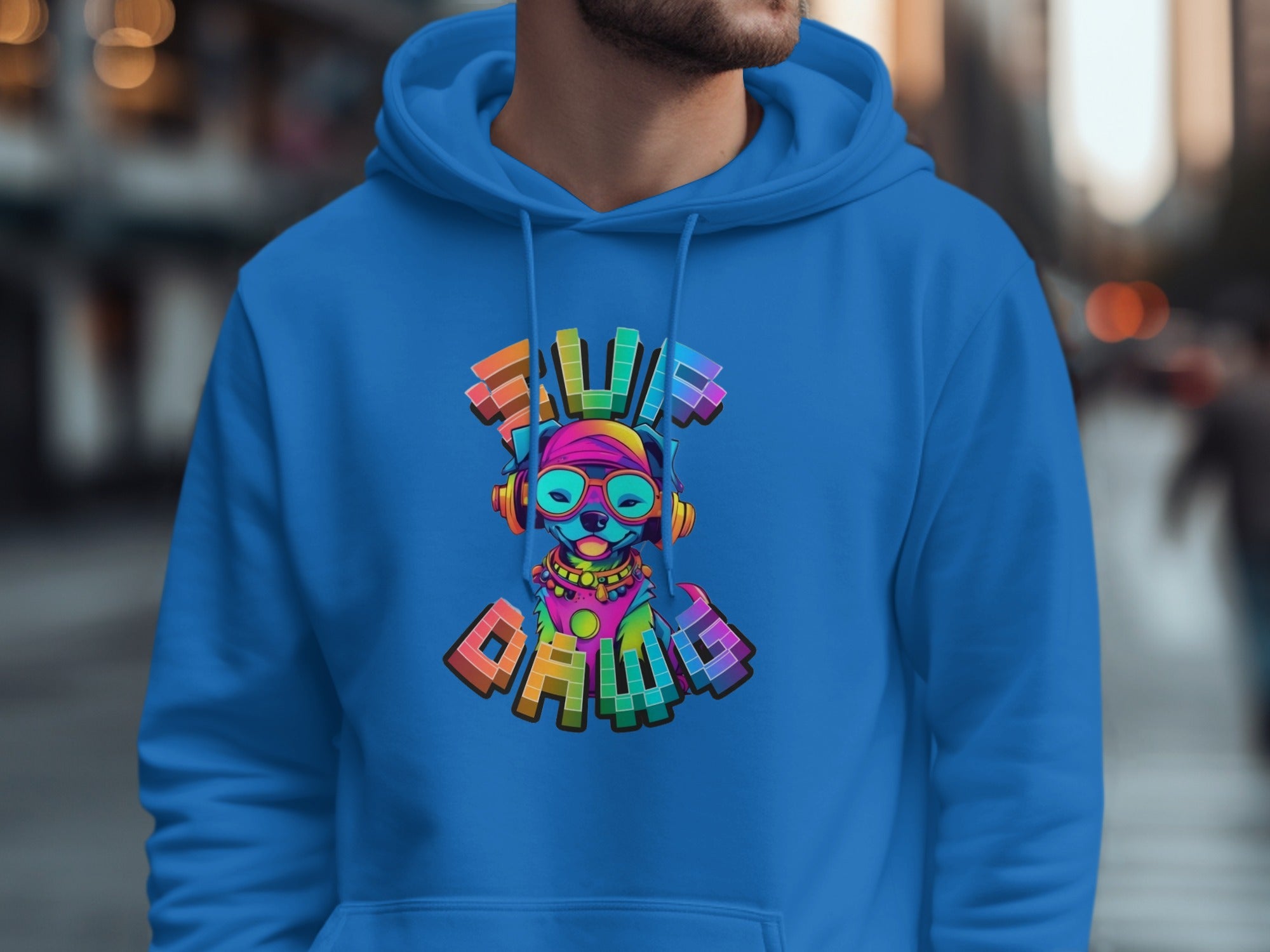 Save Dave Colorful Graphic Hoodie product type