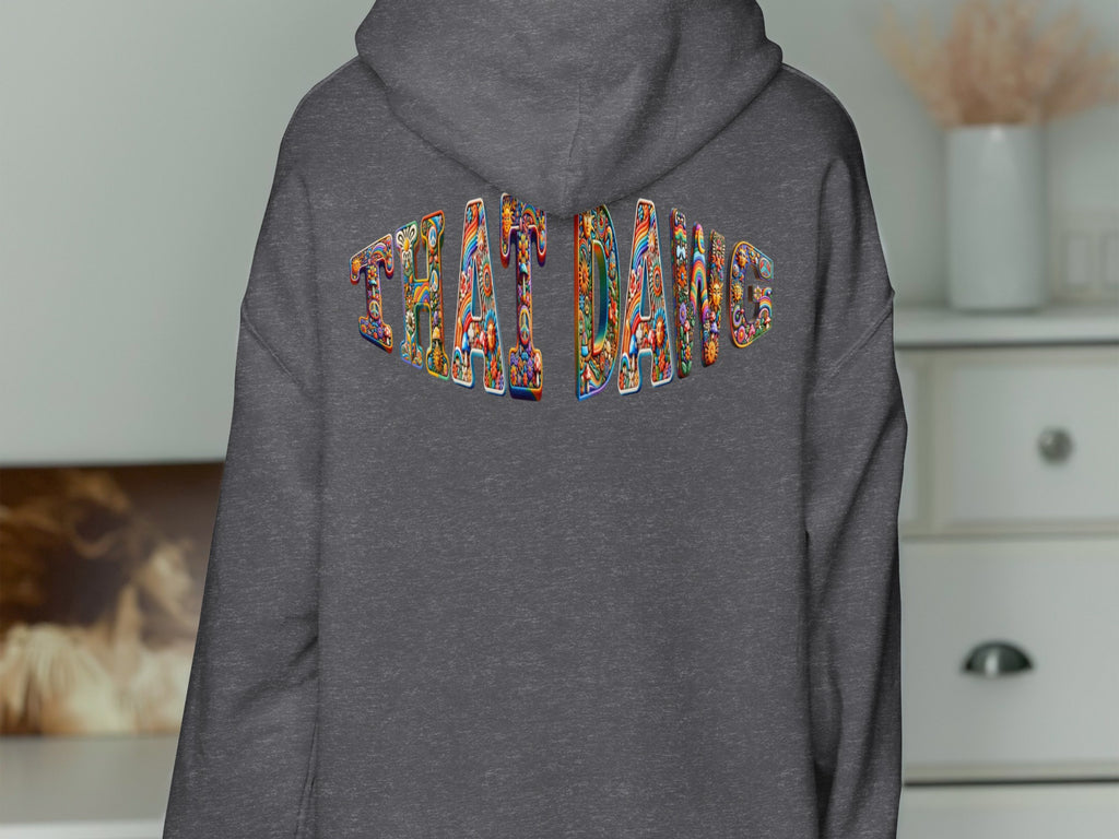 Colorful Patterned THAT DANCE Print Hoodie product