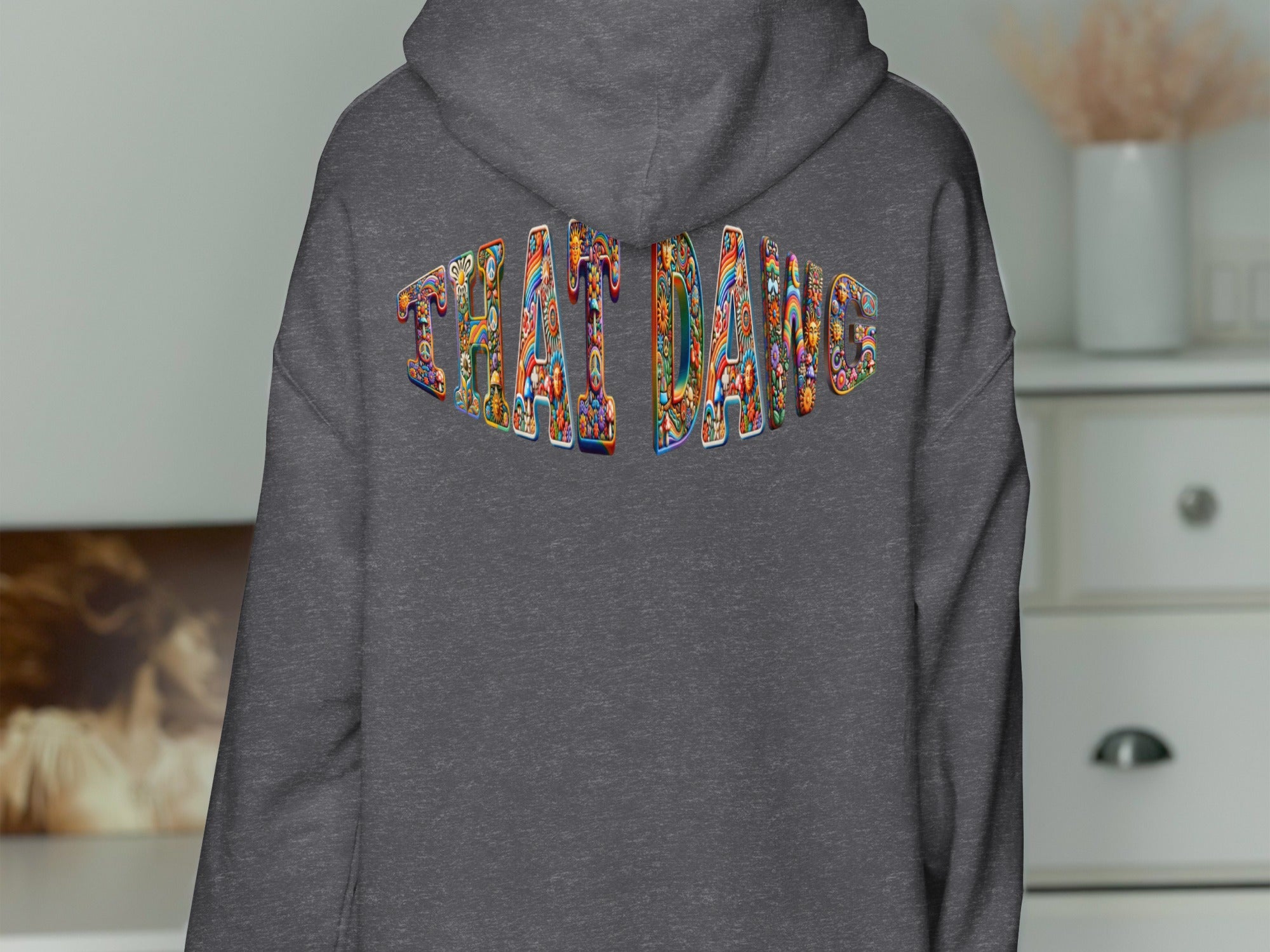Colorful Patterned THAT DANCE Print Hoodie product