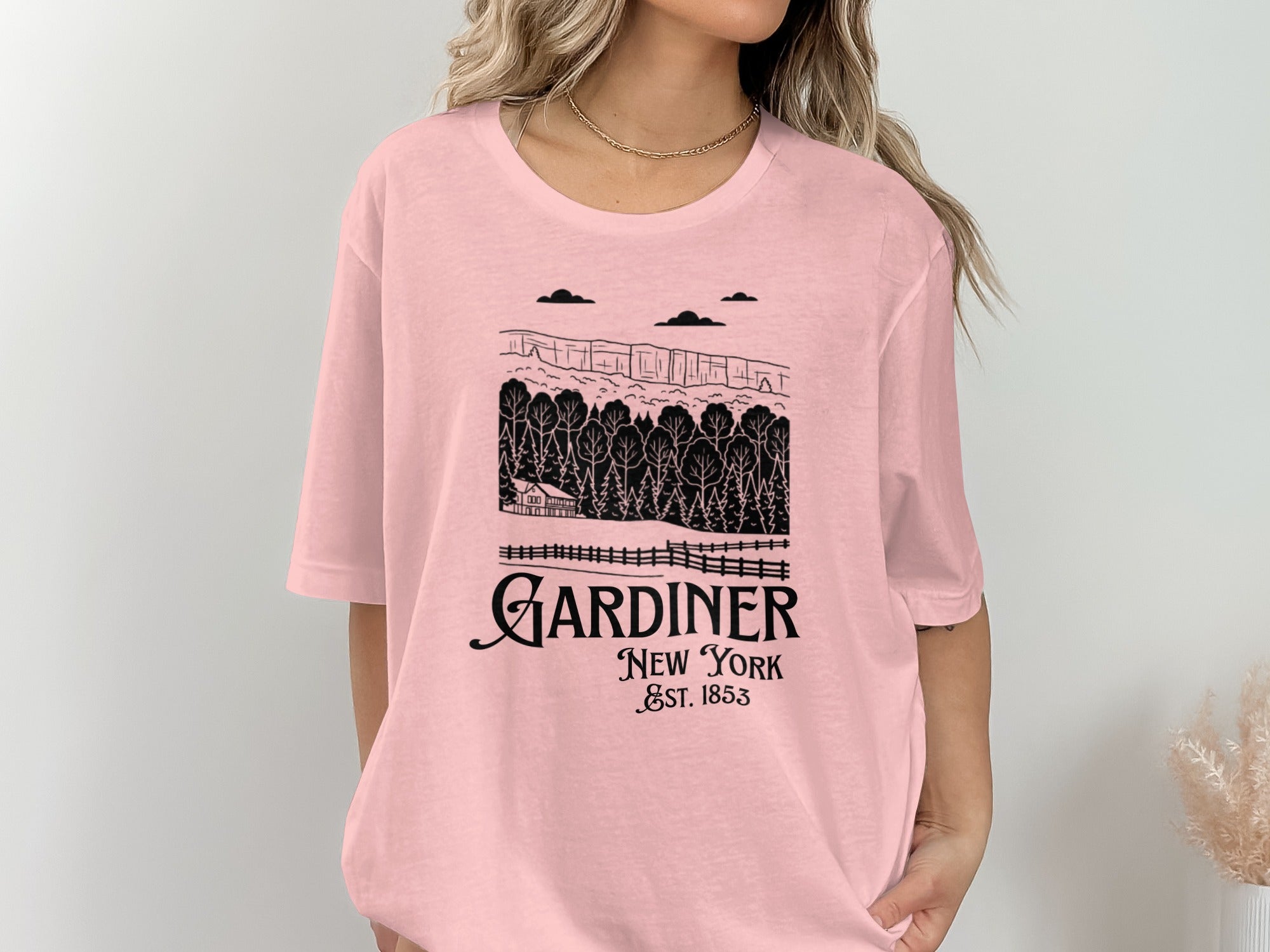 Gardiner New York Est 1853 Scenic T-shirt