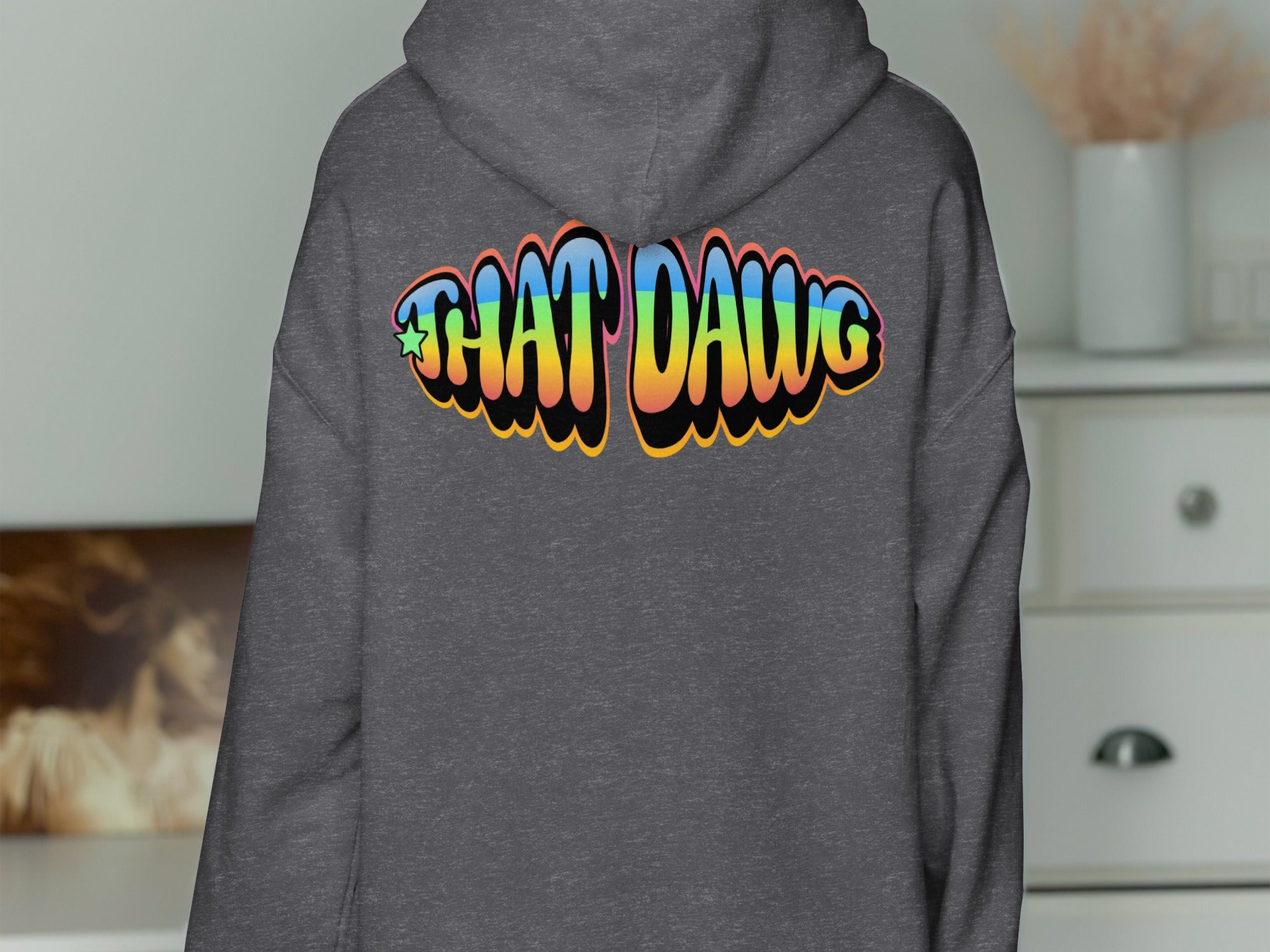 THAT DAWG Colorful Graphic Hoodie product