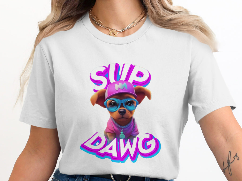Sup Dawg Graphic T-shirt Casual Fashion Apparel product
