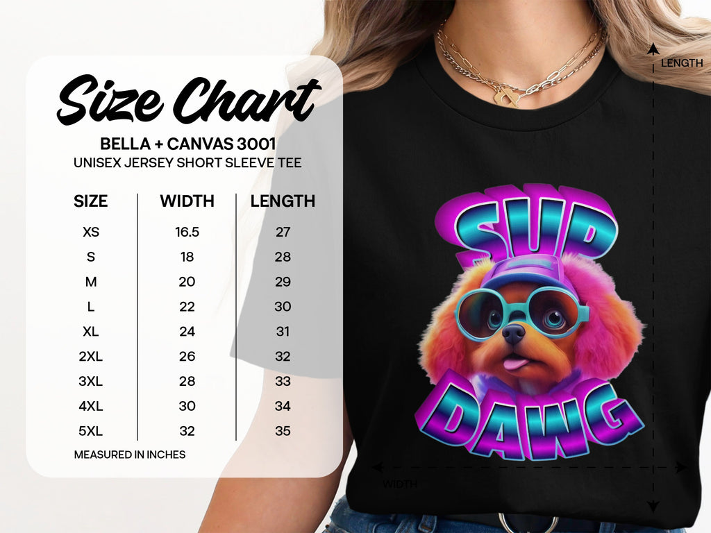 Sup Dawg Graphic Unisex Jersey Short Sleeve Tee product type