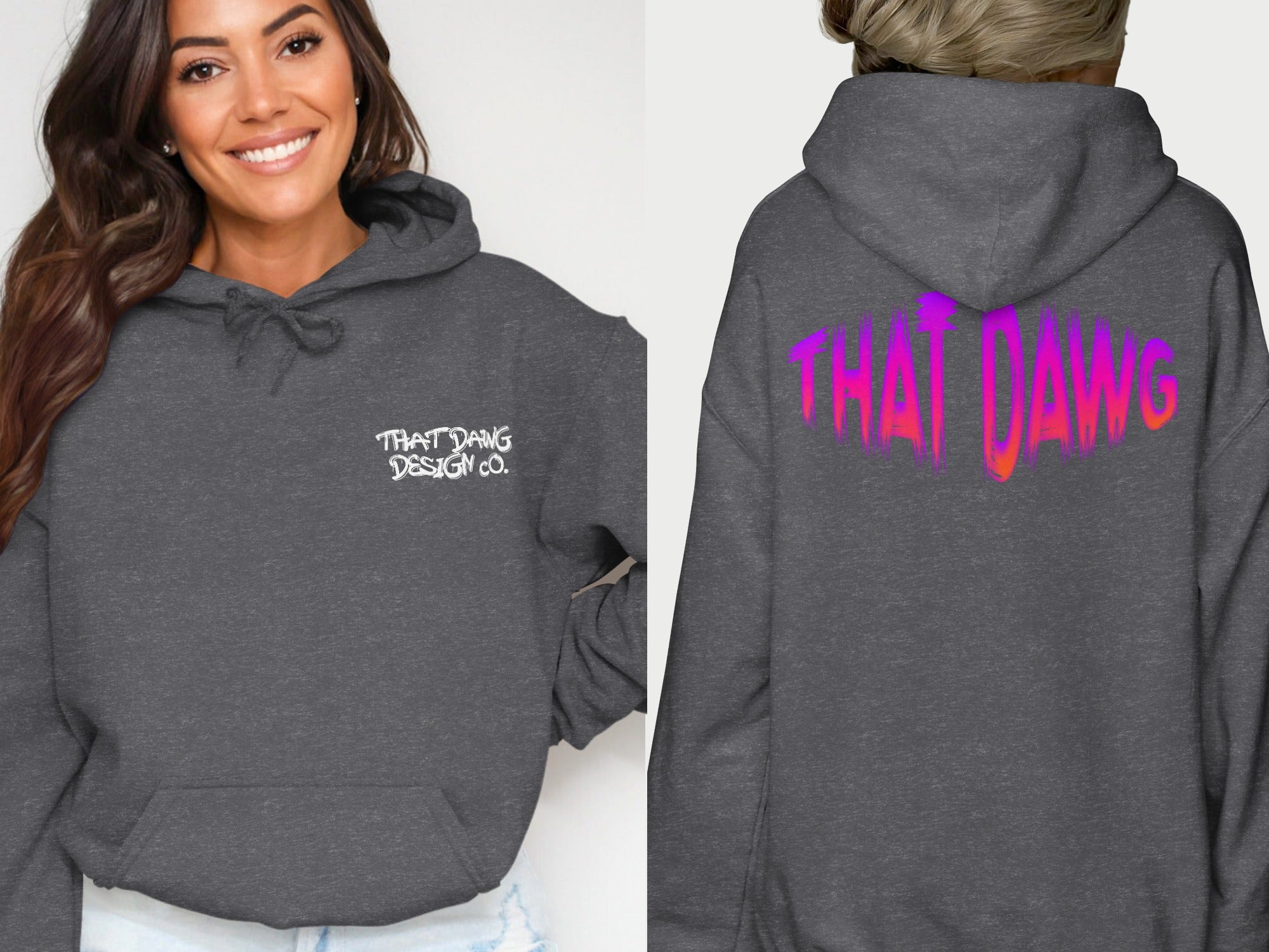 That Dawg Design Co Charcoal Hoodie product type