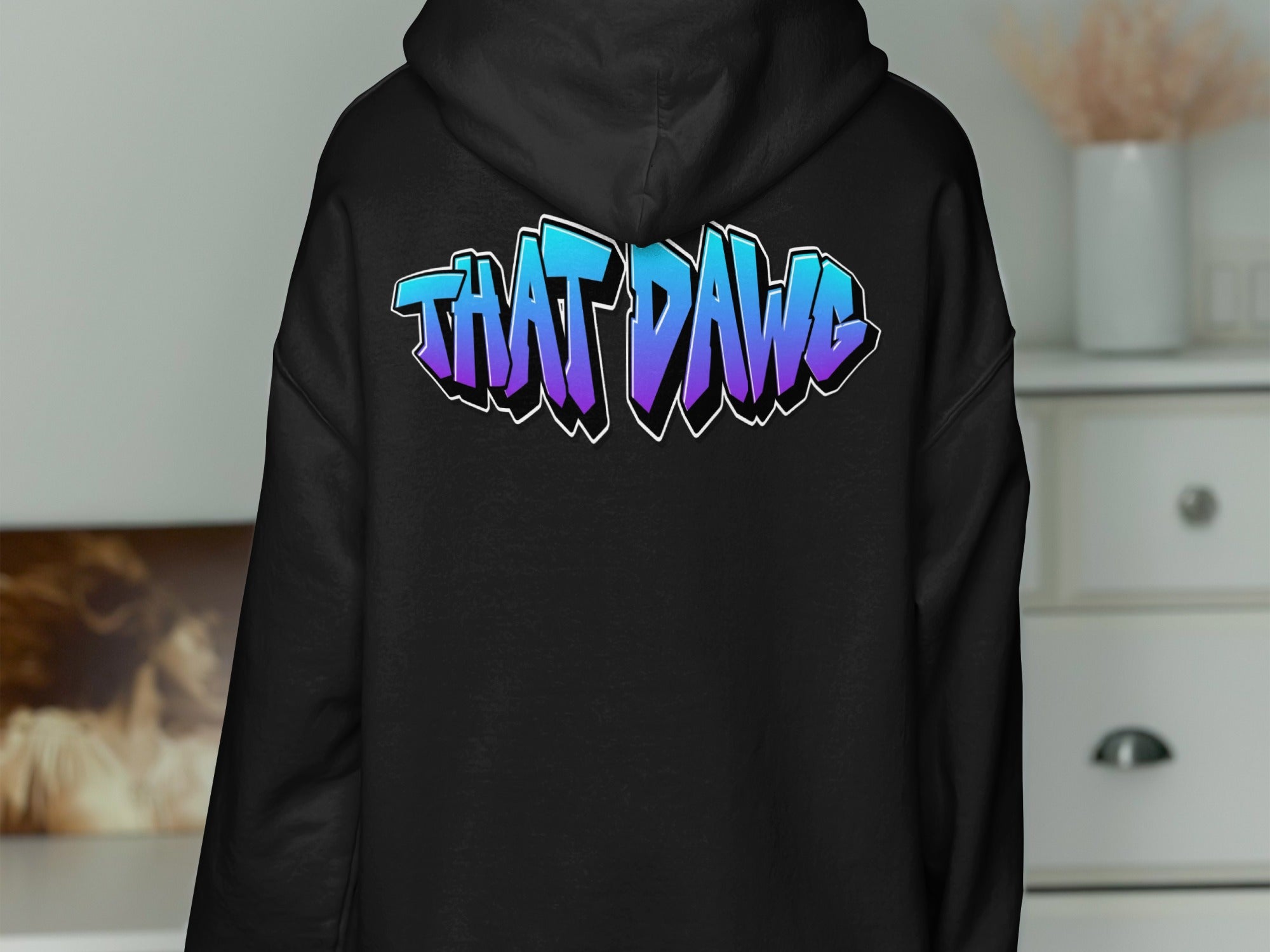 That Dawg Graphic Back Hoodie Stylish Apparel product