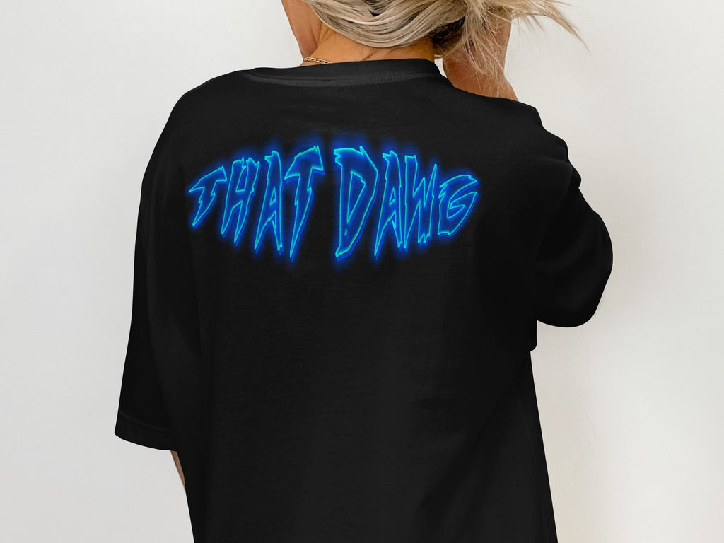 THAT DAWG Graphic Back Print Casual Tee product