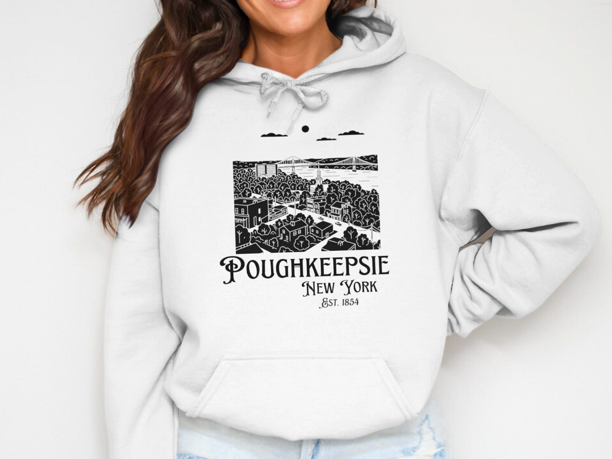 Poughkeepsie New York Est 1854 Sweatshirt Hoodie