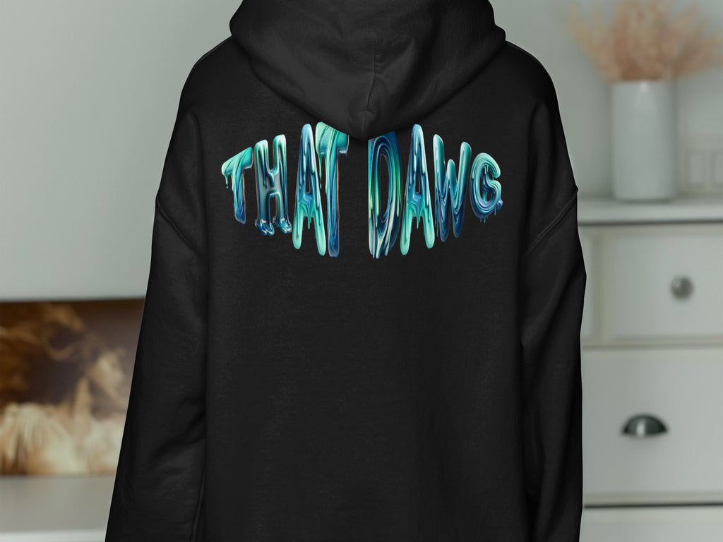 THAT DAWG Printed Slogan Hoodie Fashionable Product