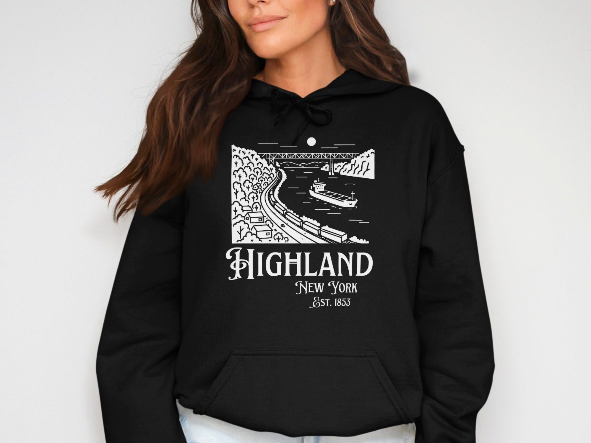 Highland New York Established 1853 Hoodie