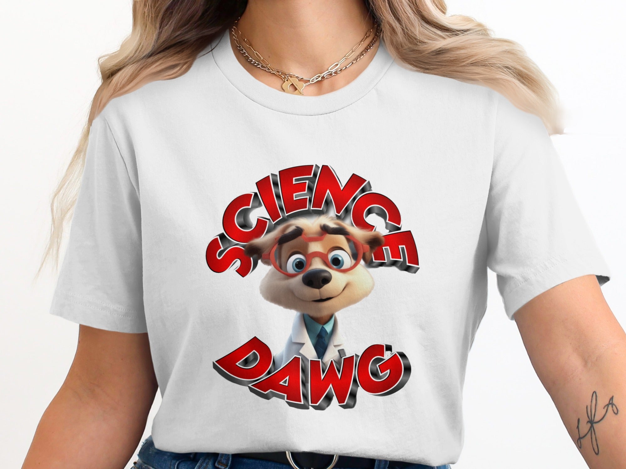 Science Dawg Graphic Tee Shirt product