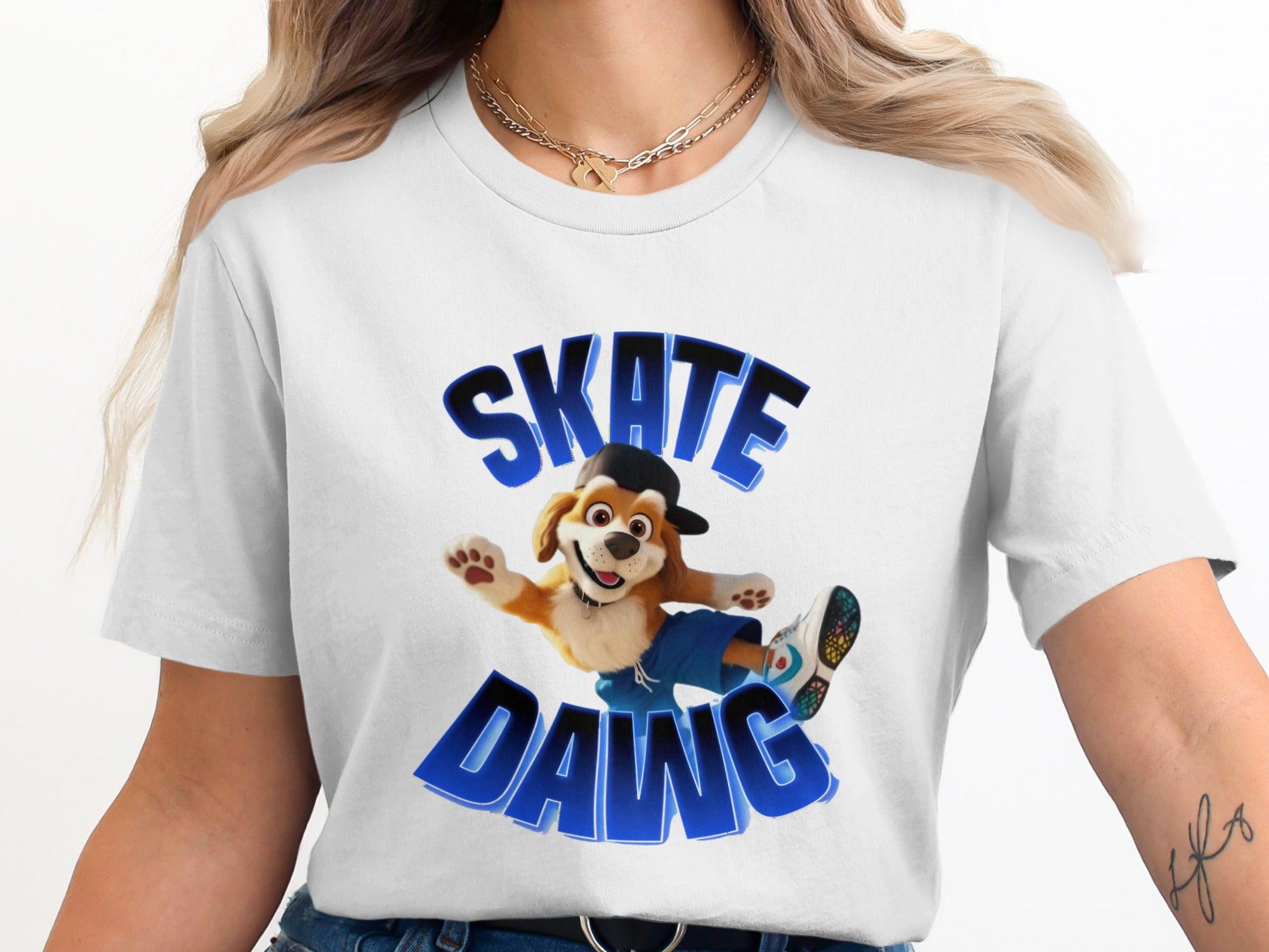 Skate Dawg Graphic T-shirt for Casual Wear
