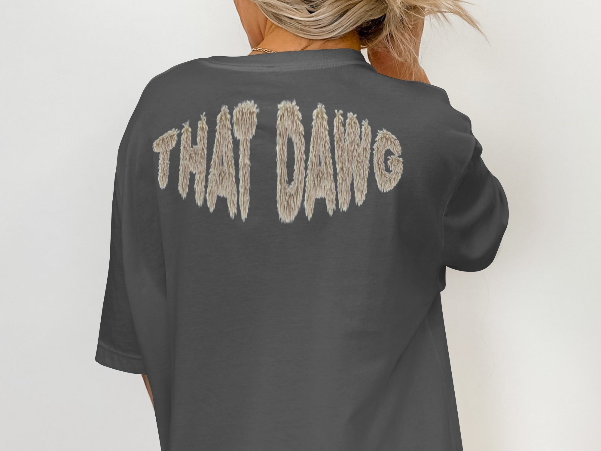 THAT DAWG Lettering Printed Design T-shirt product